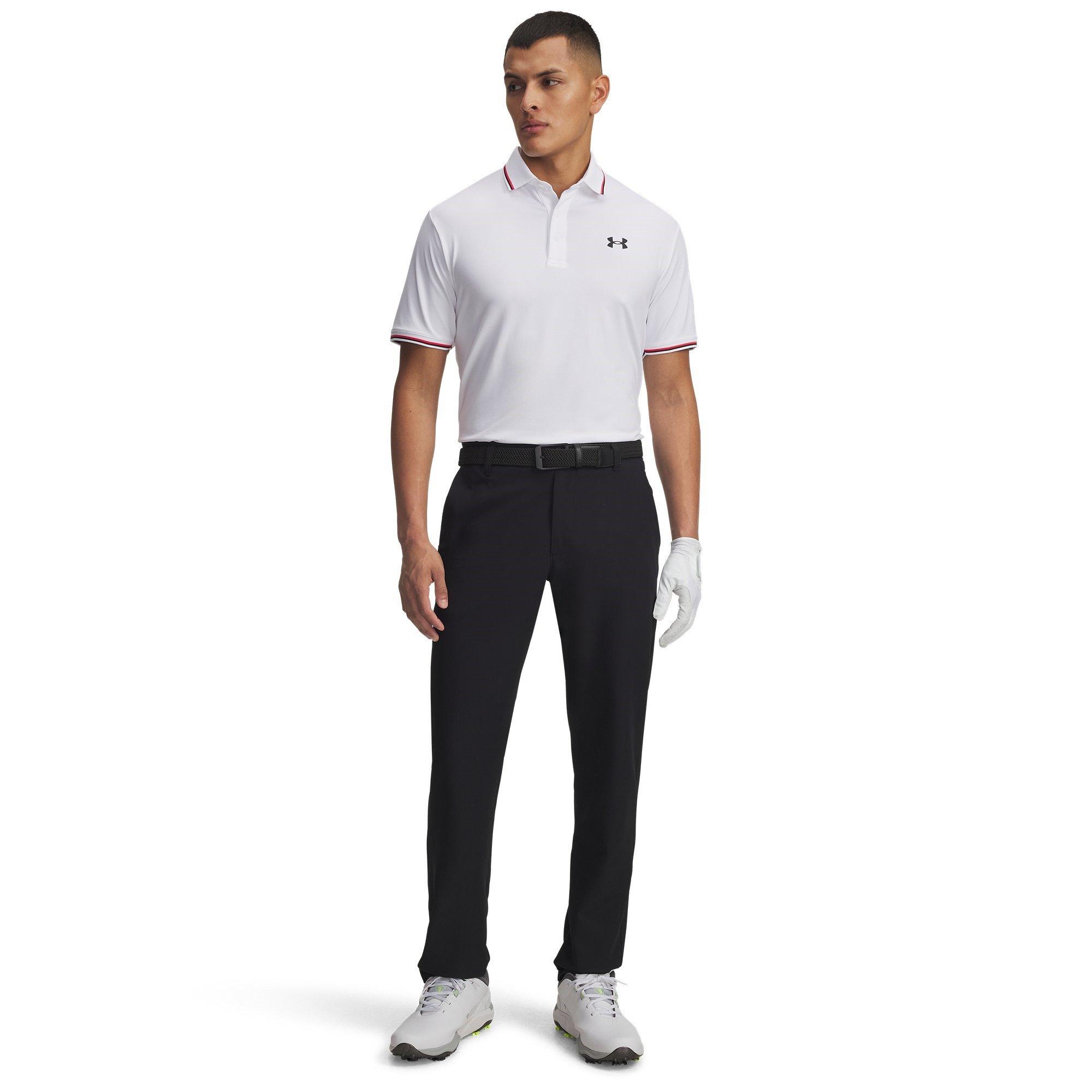 White - Under Armour - Ribbed Polo Sn99 - 4