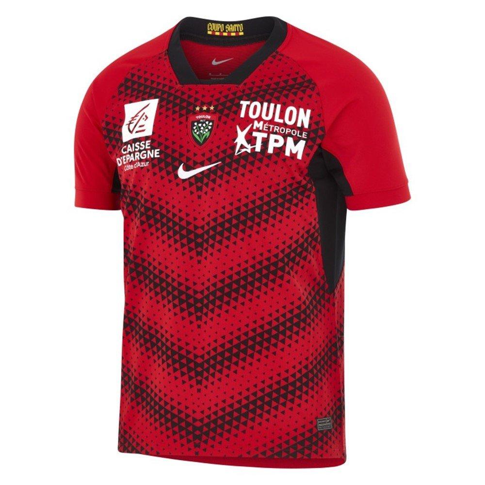 Uni Red/Blk/Wht - Nike - RC Toulon Stadium Home Shirt 2025 2026 Juniors - 1