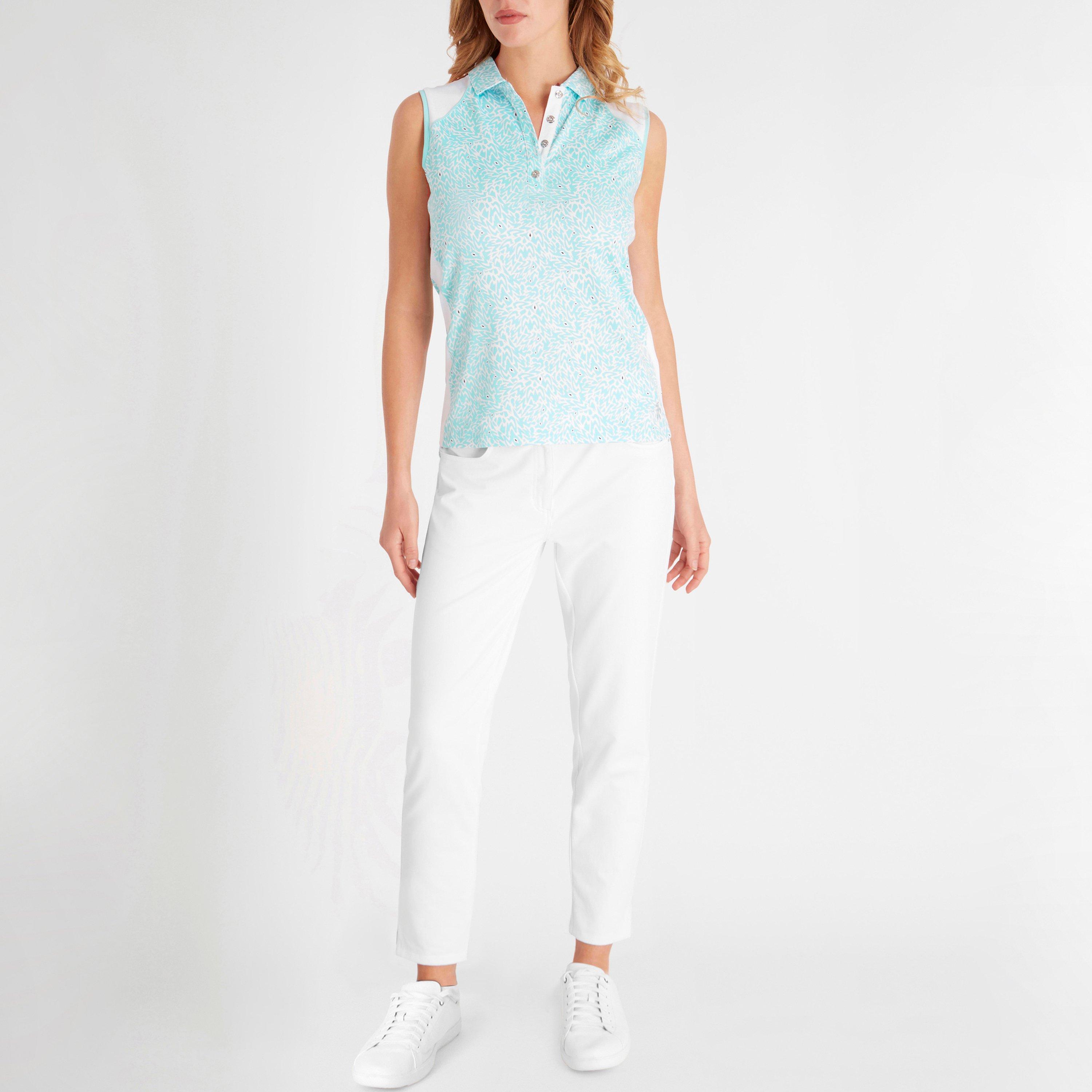Puzprnt - Calvin Klein Golf - Women's Sleeveless Performance Polo Shirt - 4