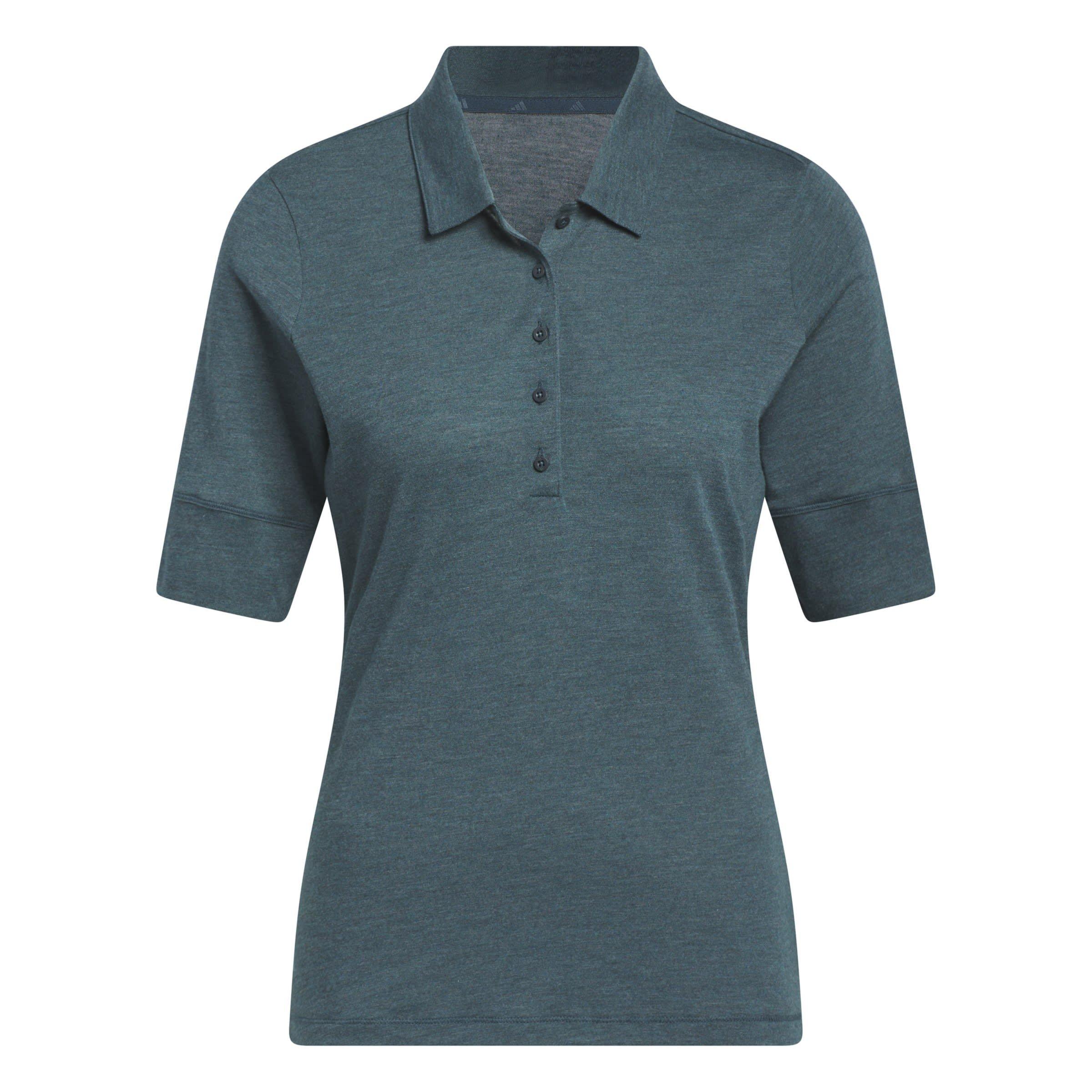 Turquoise - adidas - Women's Short-Sleeve Performance Polo Shirt - 1