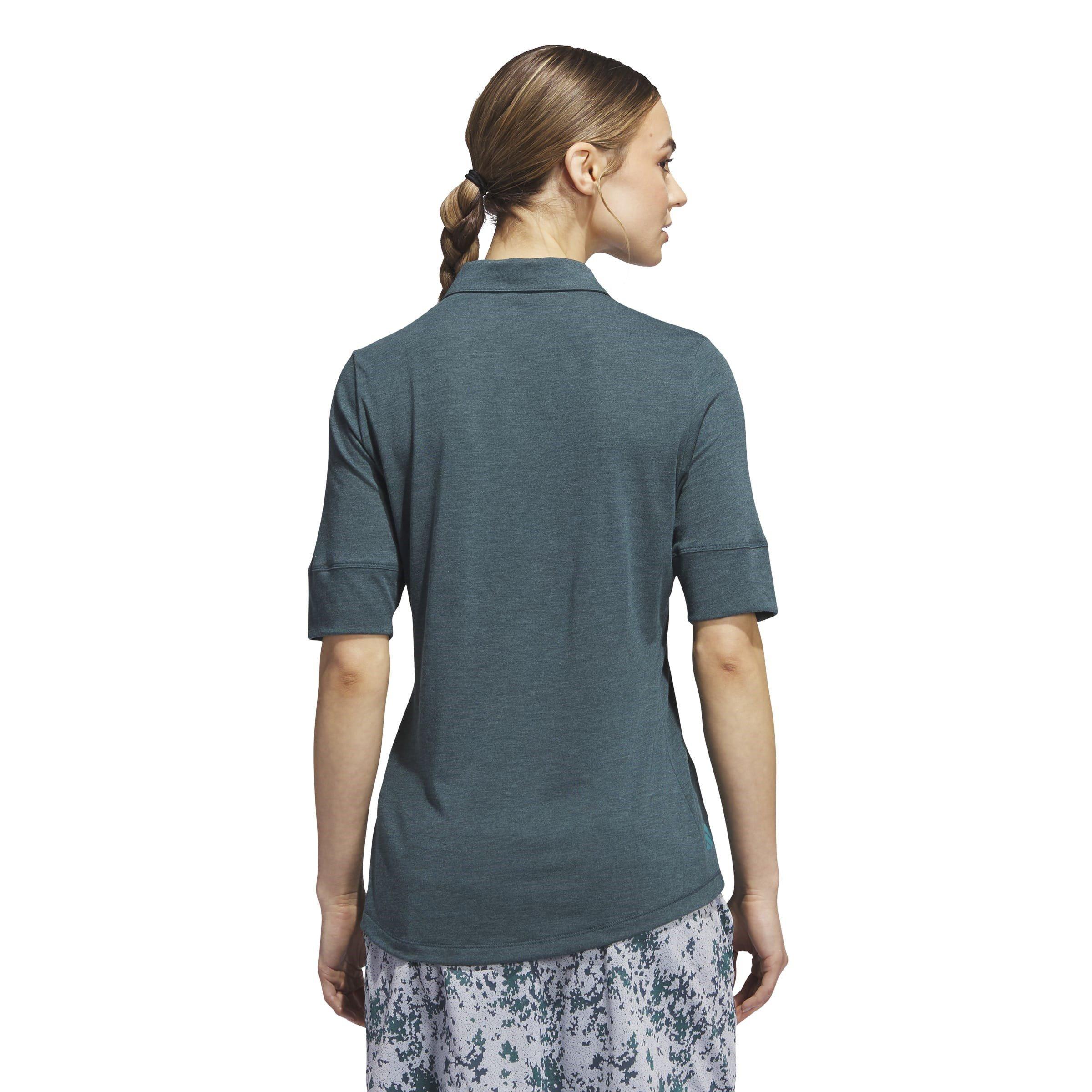 Türkis - adidas - Short-Sleeve Performance Polo Shirt - 3