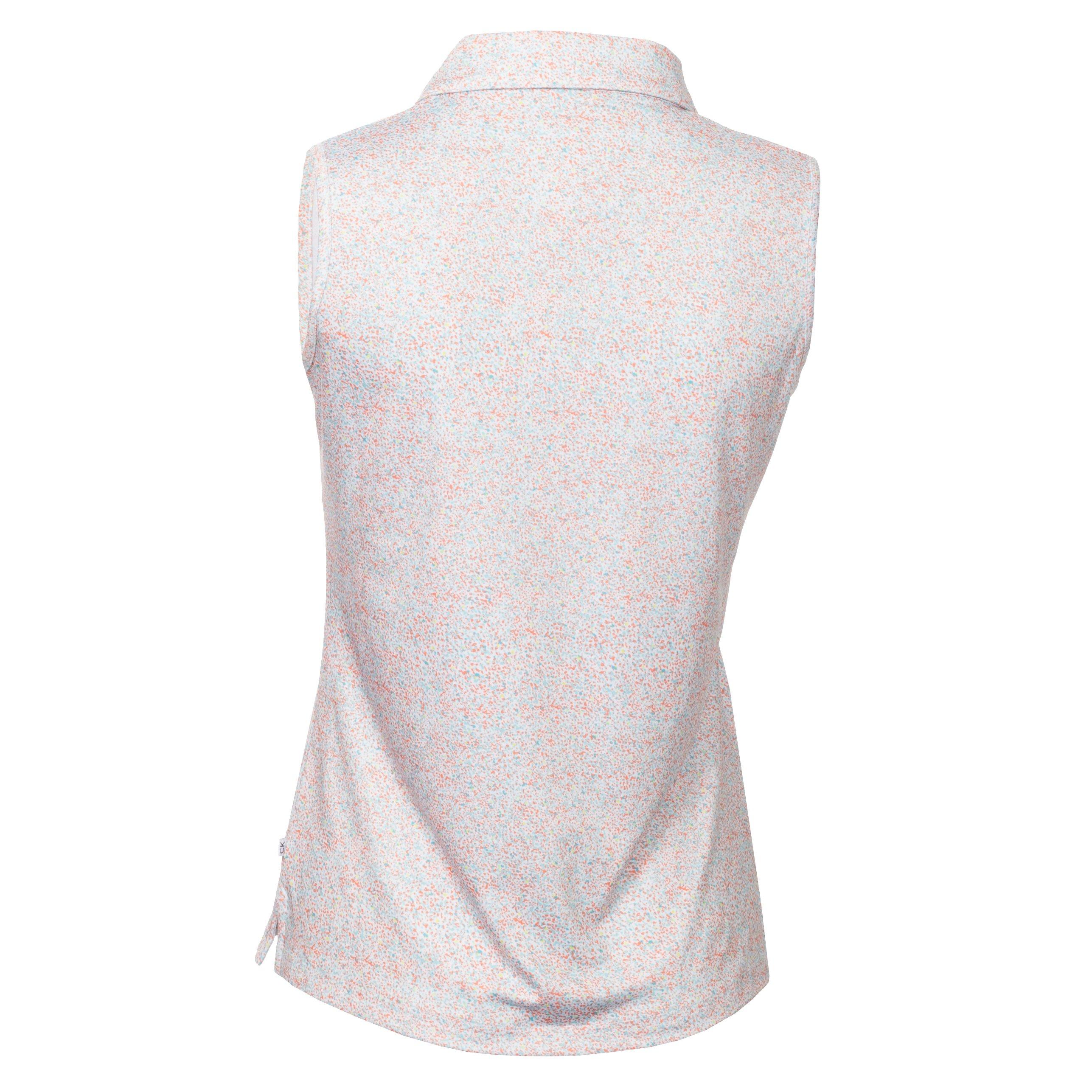 Coral - Calvin Klein Golf - Short-Sleeve Performance Polo Shirt - 6