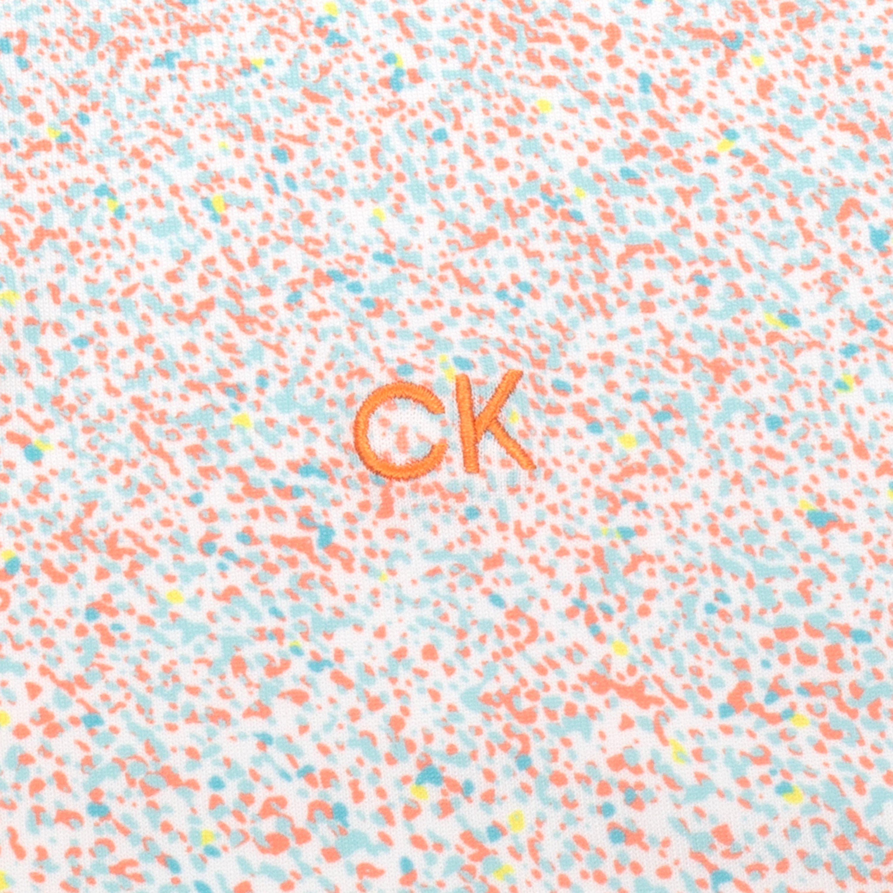 Coral - Calvin Klein Golf - Short-Sleeve Performance Polo Shirt - 8