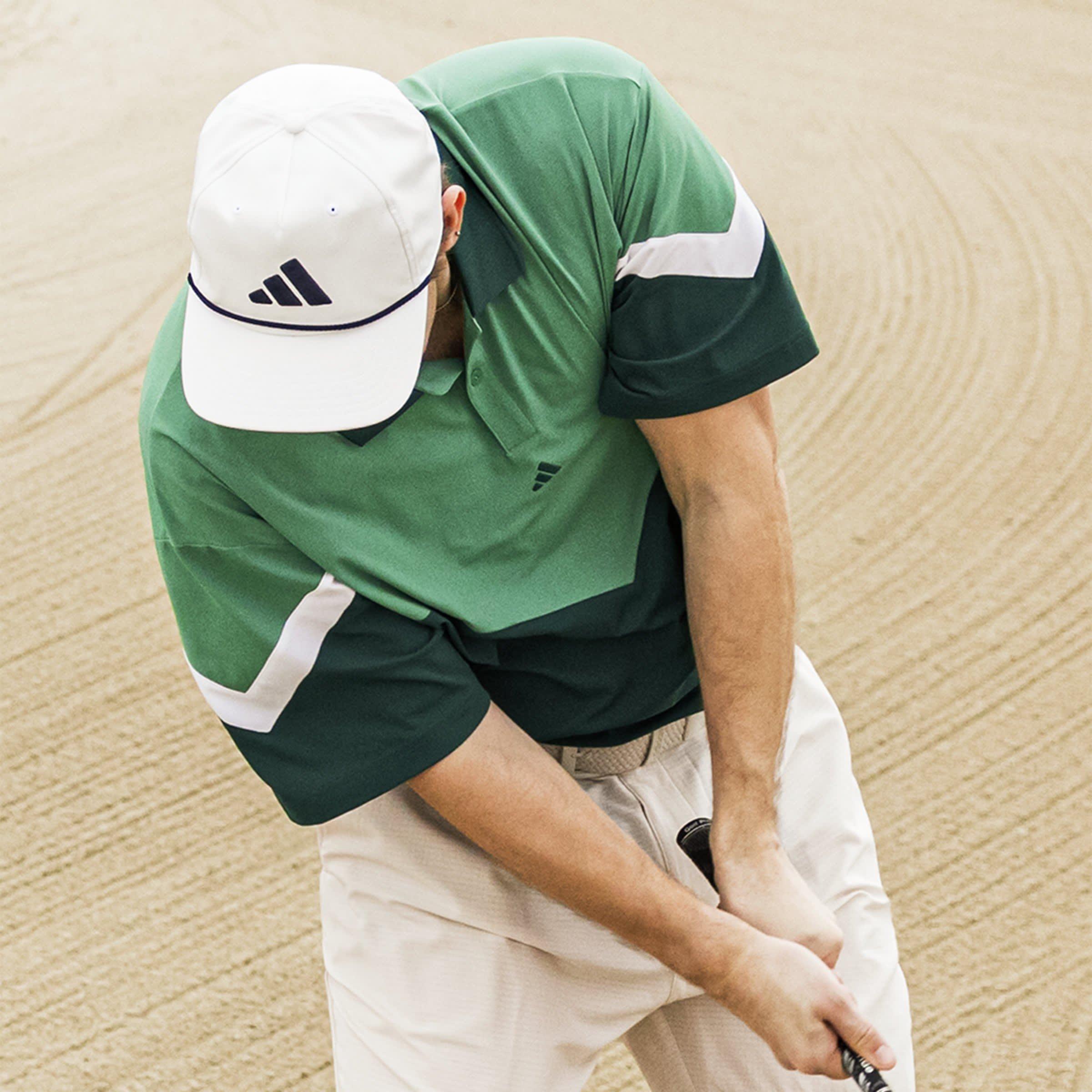 Preloved Zelena - adidas - Ultimate365 Sport Polo Shirt Mens - 9