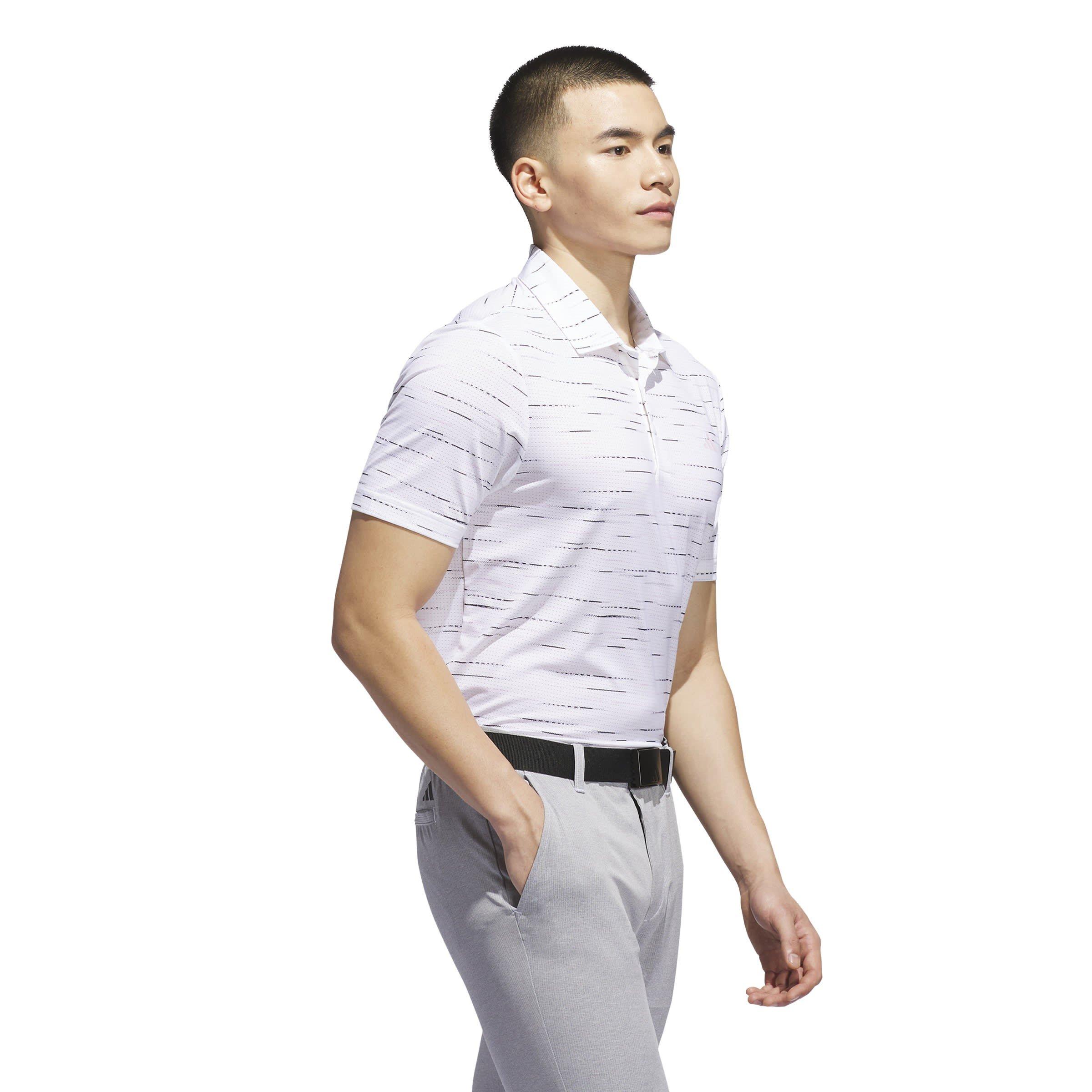 Klar lyserød - adidas - Short-Sleeve Performance Polo Shirt - 4