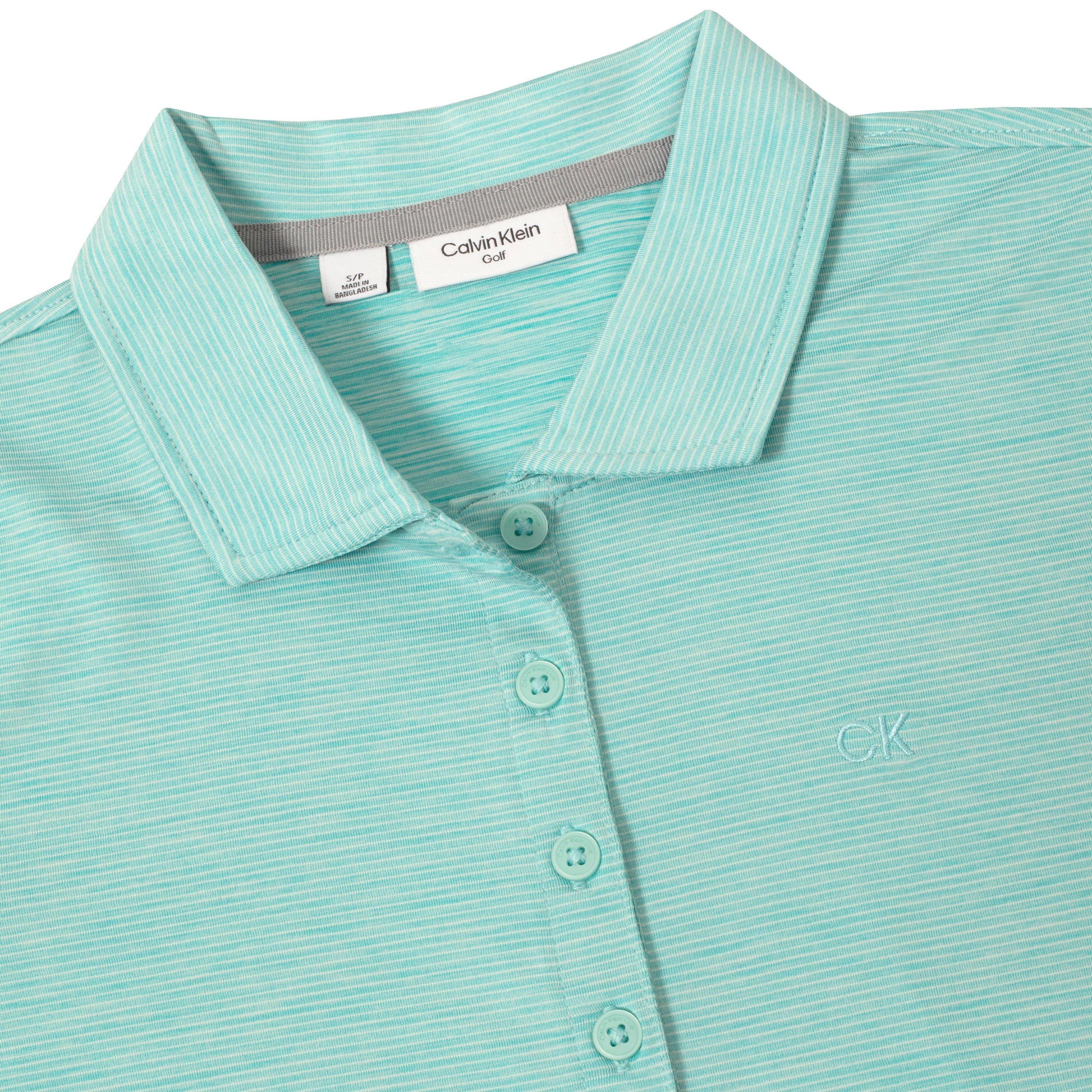 Jadno zelena - Calvin Klein Golf - Women's Short-Sleeve Performance Polo Shirt - 3