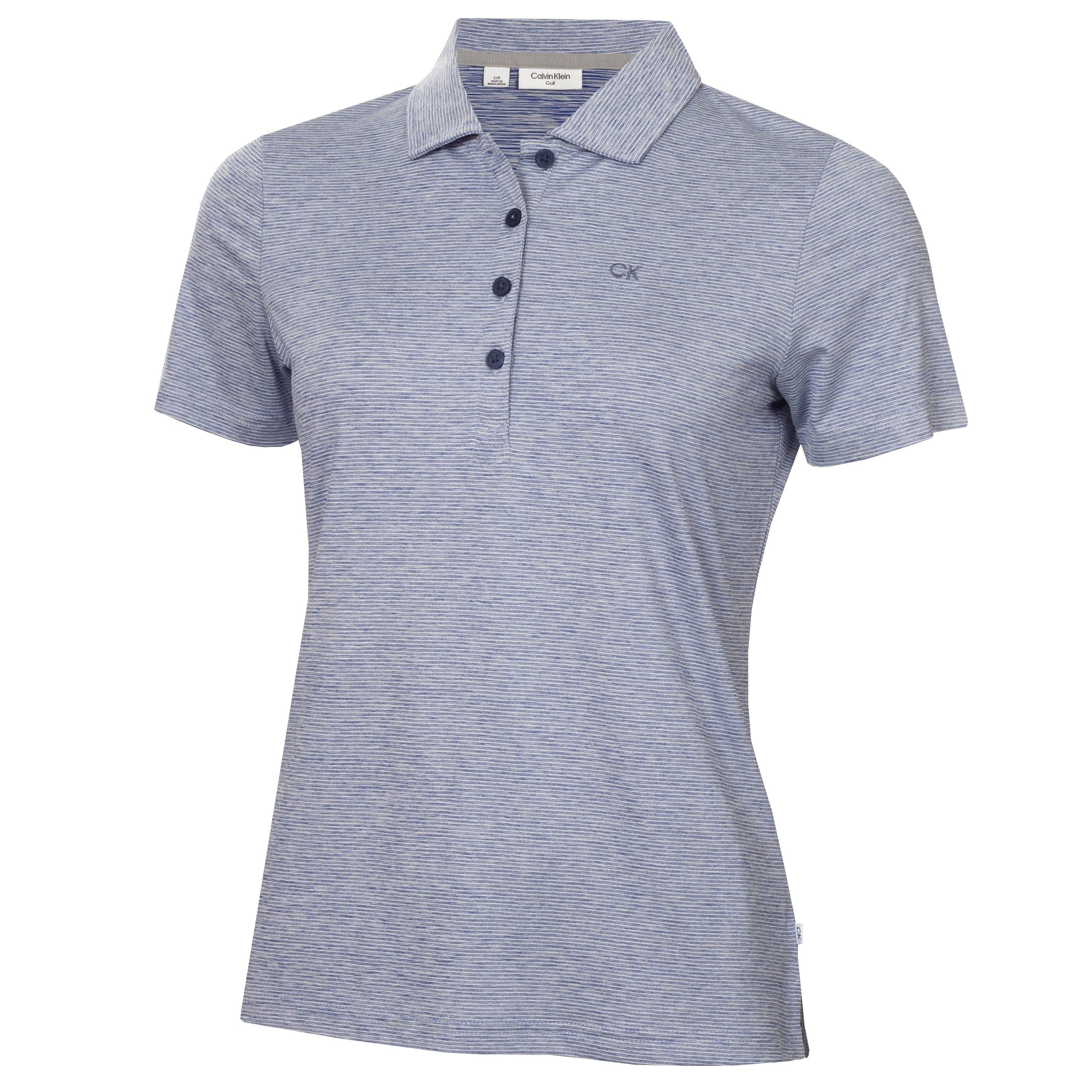 French Navy - Calvin Klein Golf - Women's Short-Sleeve Performance Polo Shirt - 1