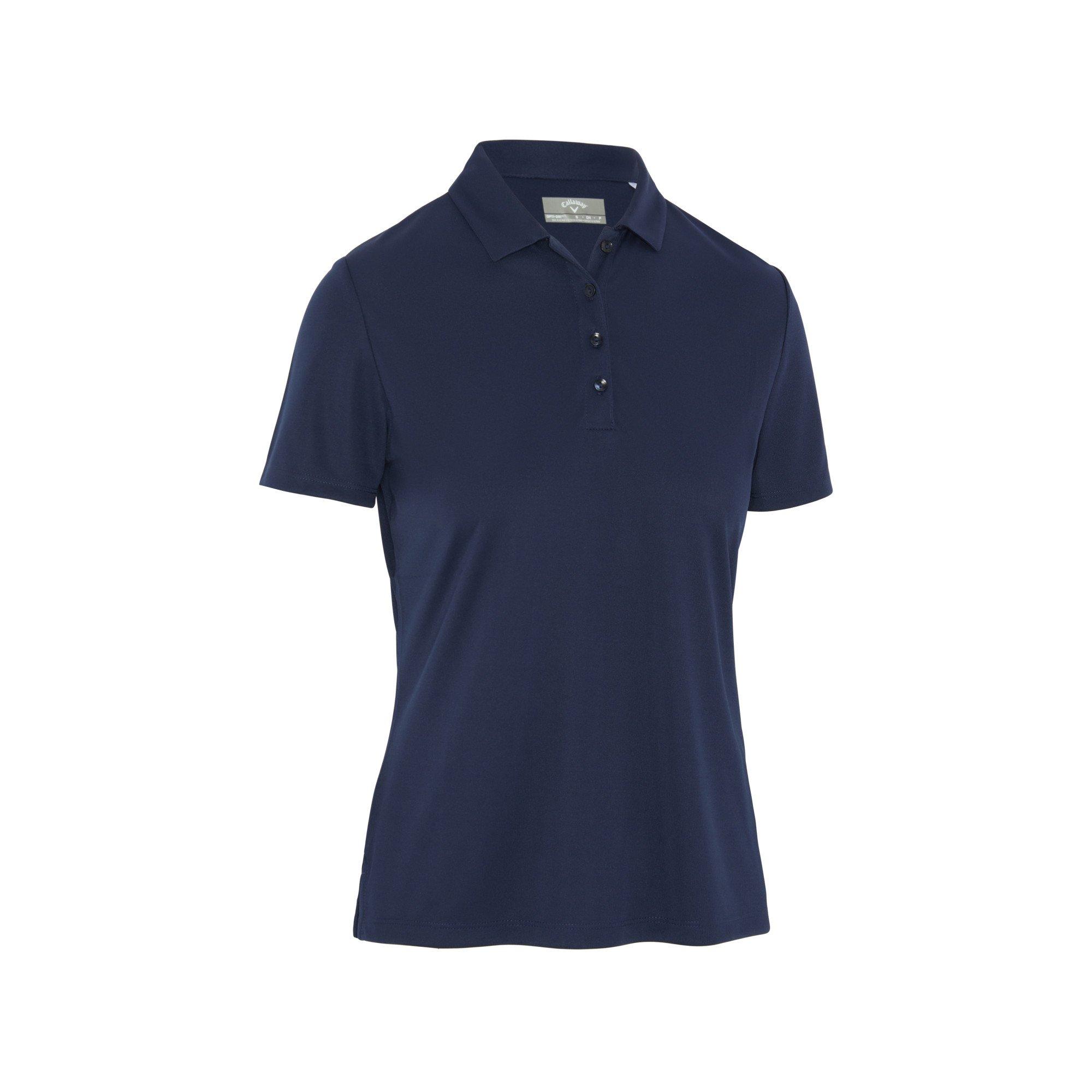Callaway Women's Tournament Golf Short-Sleeve Performance Polo Shirt - Peacoat - 10 (S)