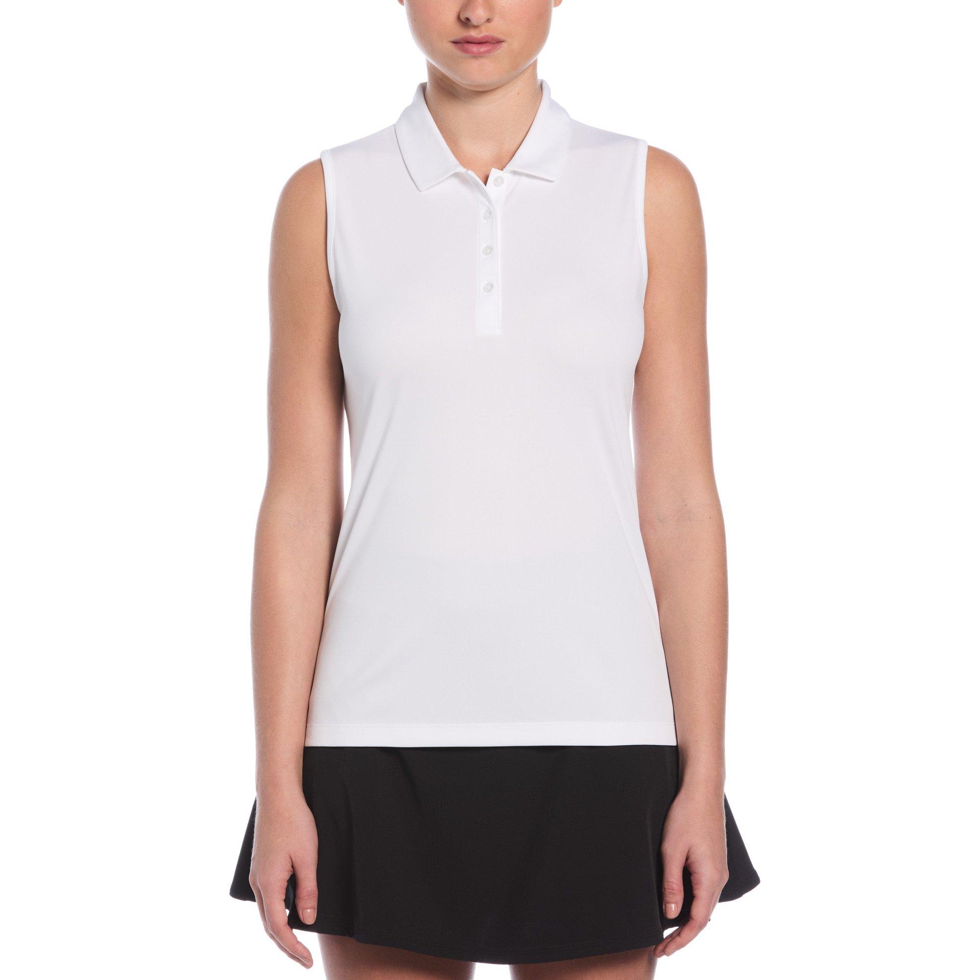 Strahlendes Weiß - Callaway - Sleeveless Performance Polo Shirt - 6