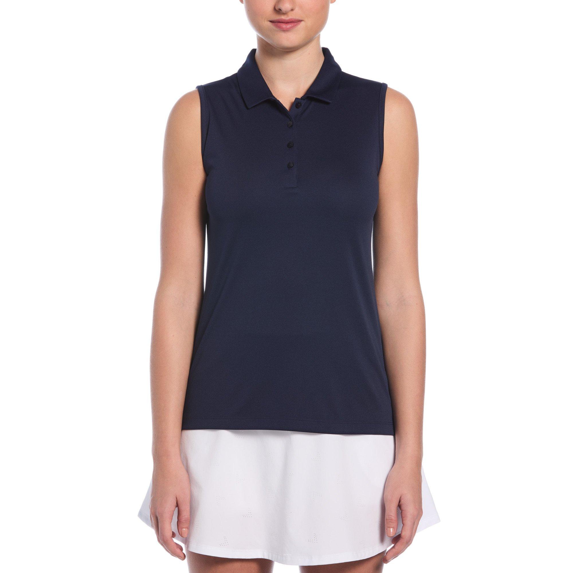 Callaway Women's Sleeveless Performance Polo Shirt - Peacoat - 10 (S)