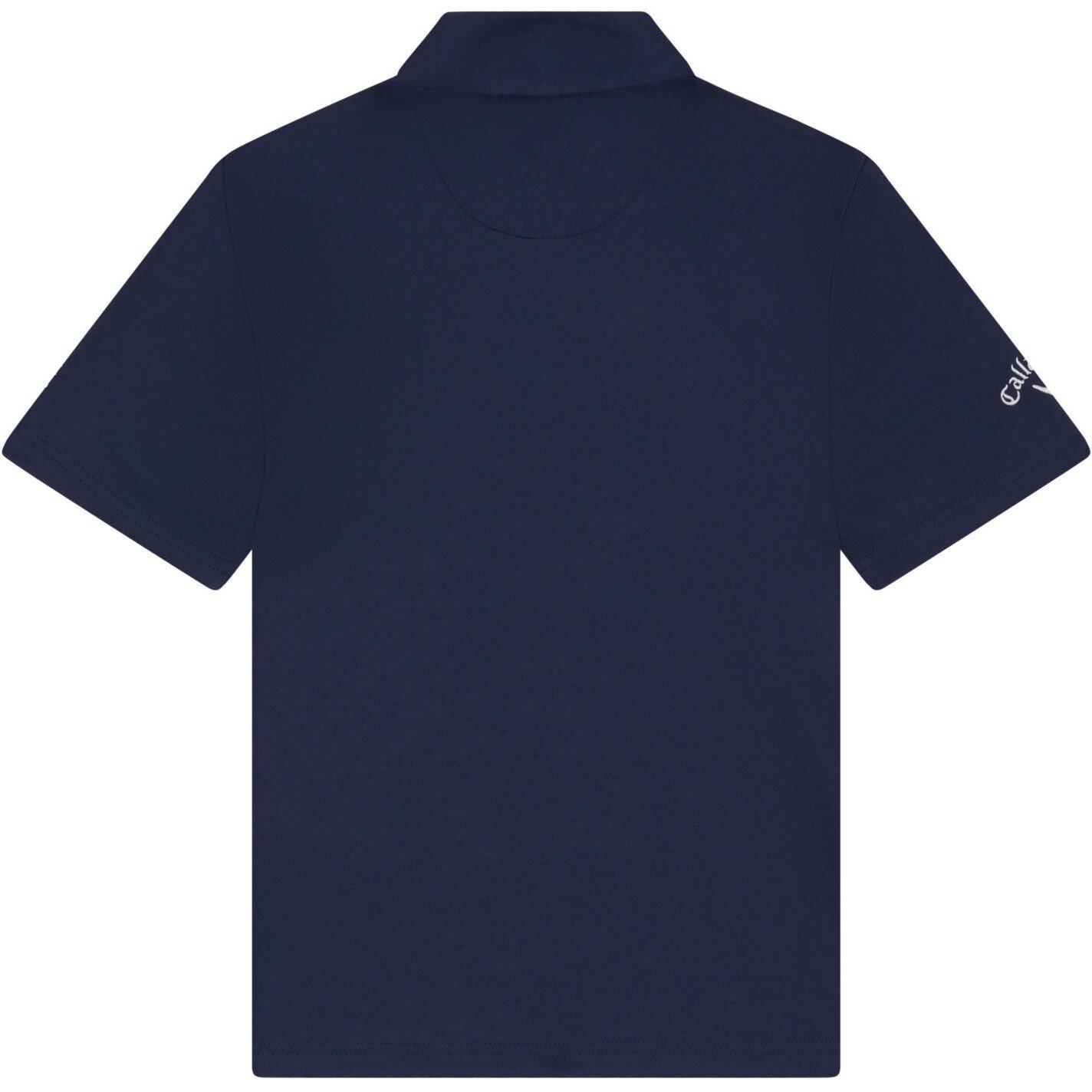 Peacoat - Callaway - Unisex Kids' Solid Short-Sleeve Performance Polo Shirt - 2