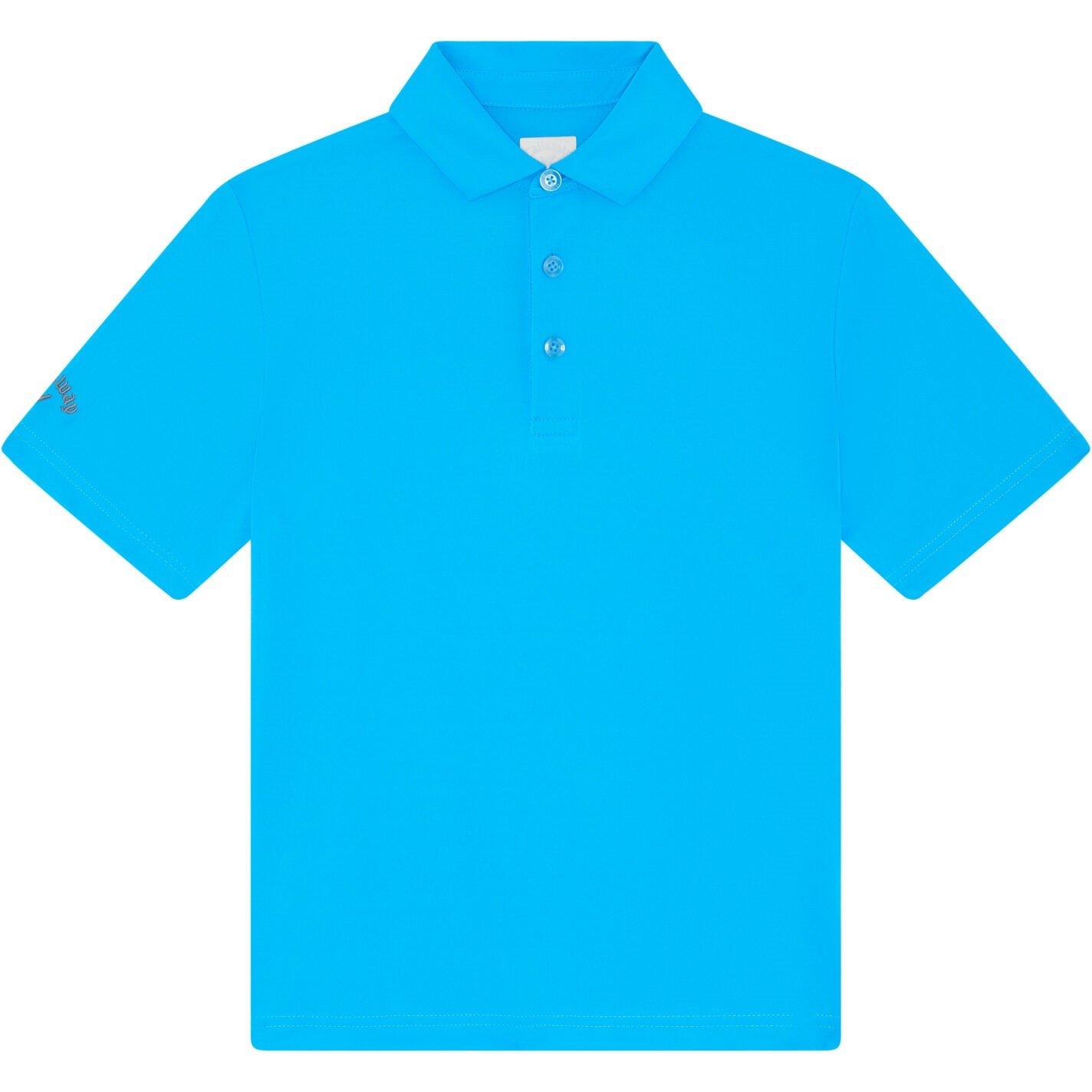 Callaway  Kids ' Solid Short-Sleeve Performance Polo Shirt - Spring Break - 7-8 (S)