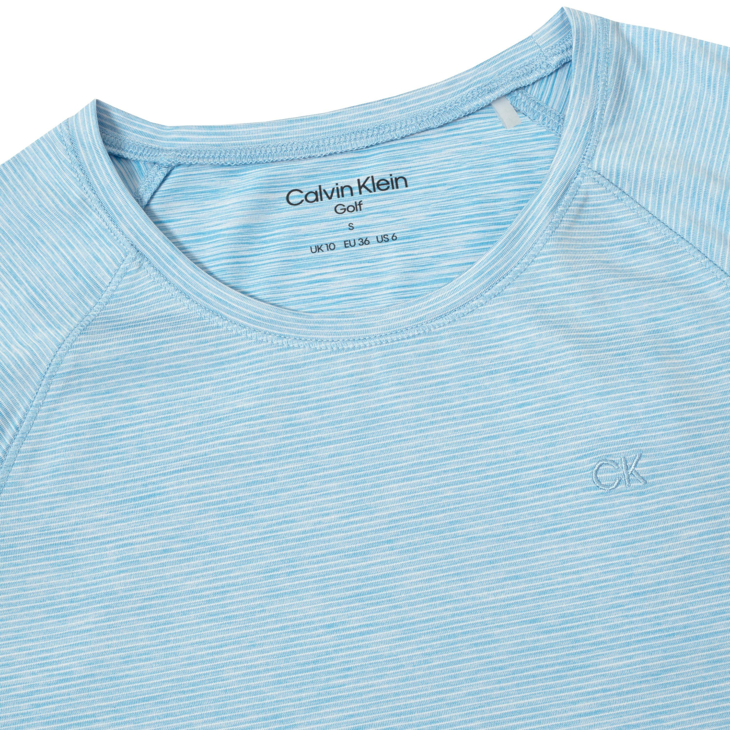 Sky Blue - Calvin Klein Golf - Women's Short-Sleeve Performance Polo Shirt - 3