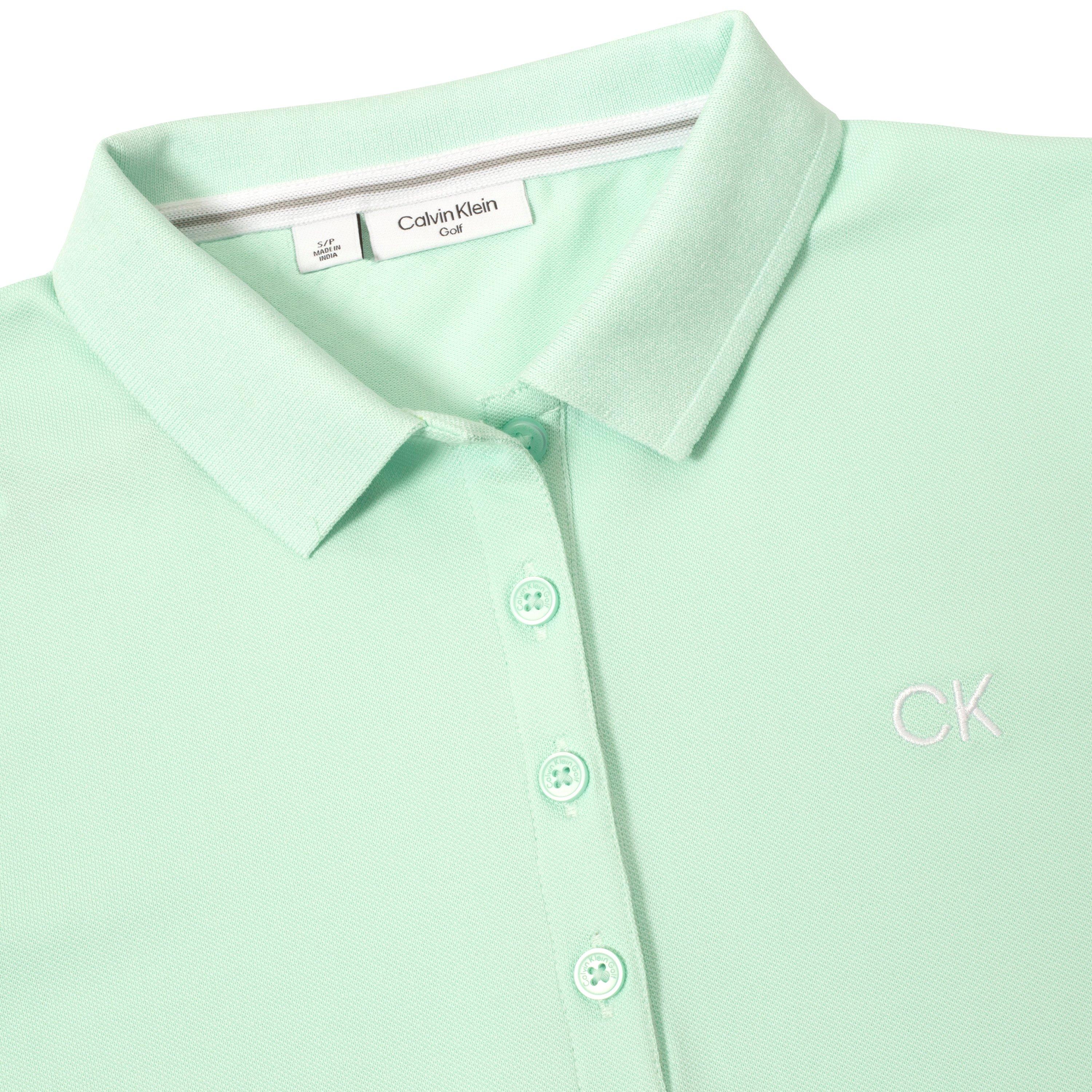 Aqua - Calvin Klein Golf - Women's Short-Sleeve Performance Polo Shirt - 3