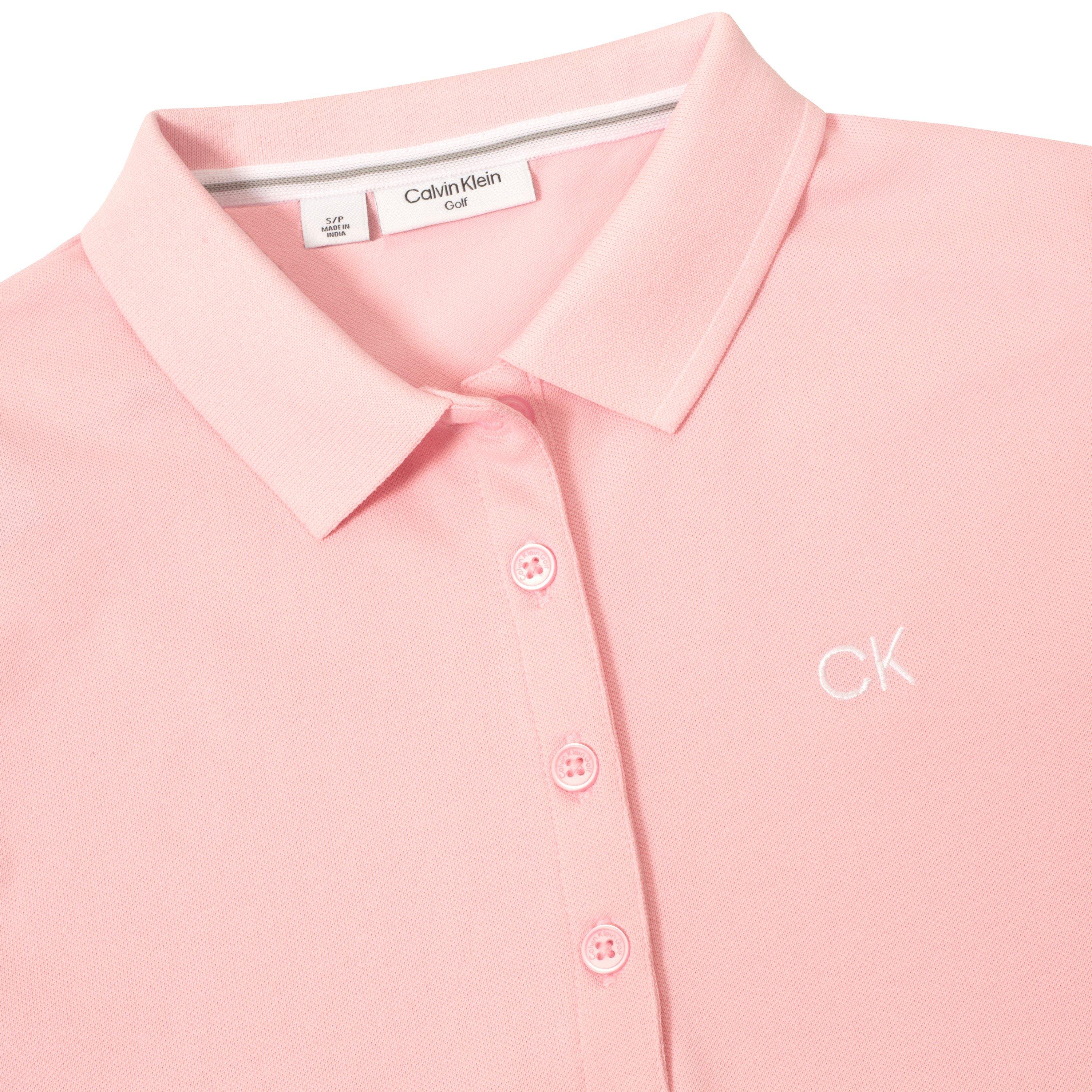 Rose Pink - Calvin Klein Golf - Women's Short-Sleeve Performance Polo Shirt - 3