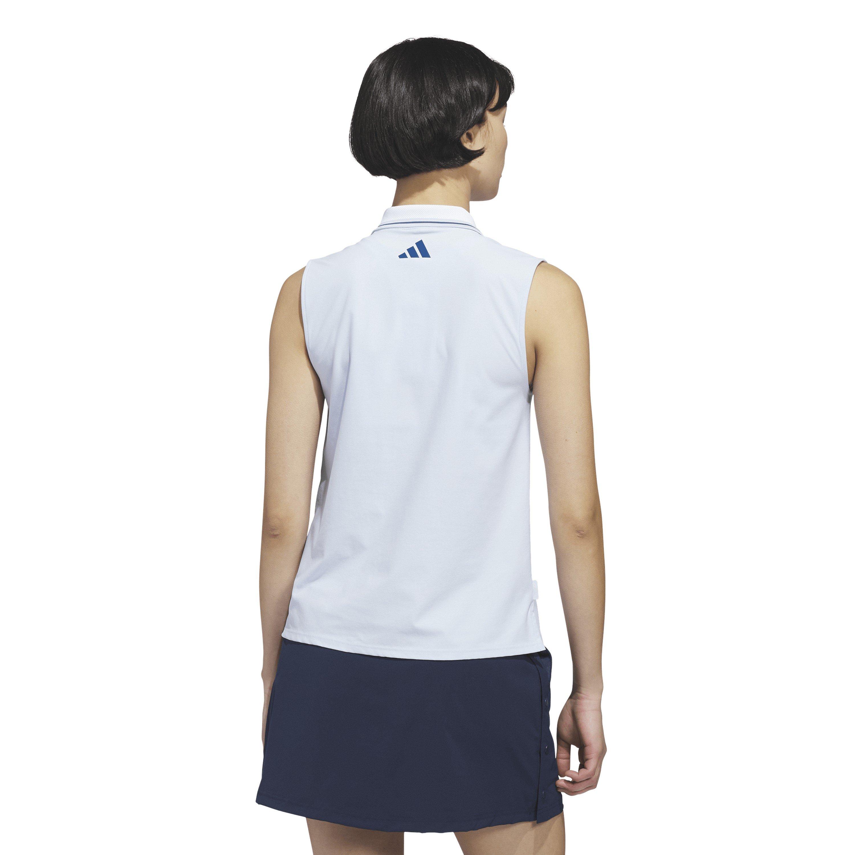 Crystal Sky - adidas - Women's Sleeveless Performance Polo Shirt - 3