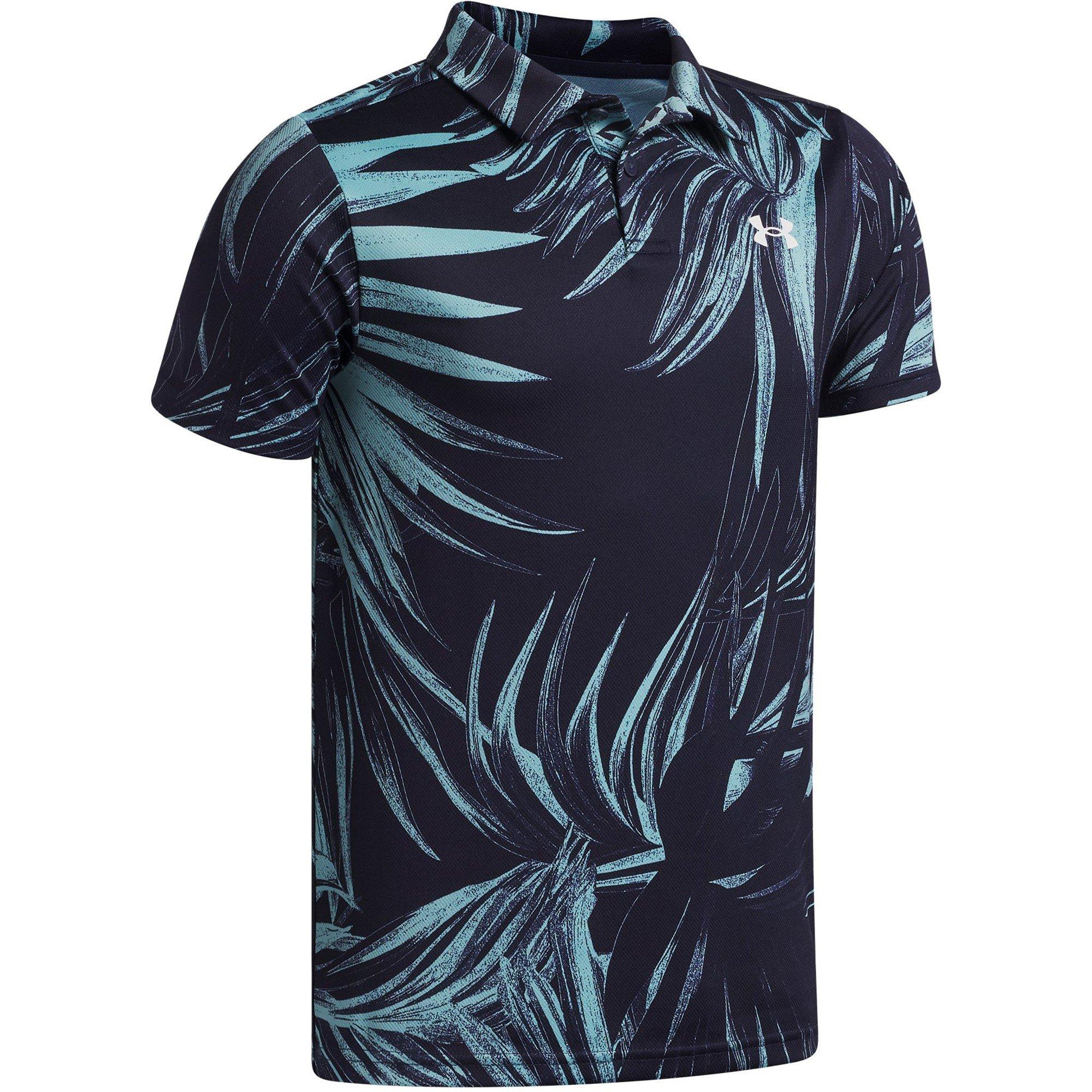 Midnight Navy - Under Armour - Kids' Short Sleeve Performance Polo Shirt - 5
