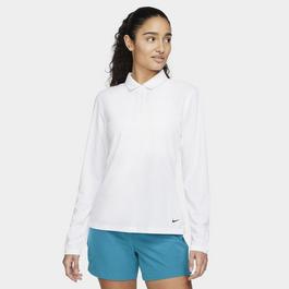 Nike Long Sleeve Victory Polo Shirt Womens