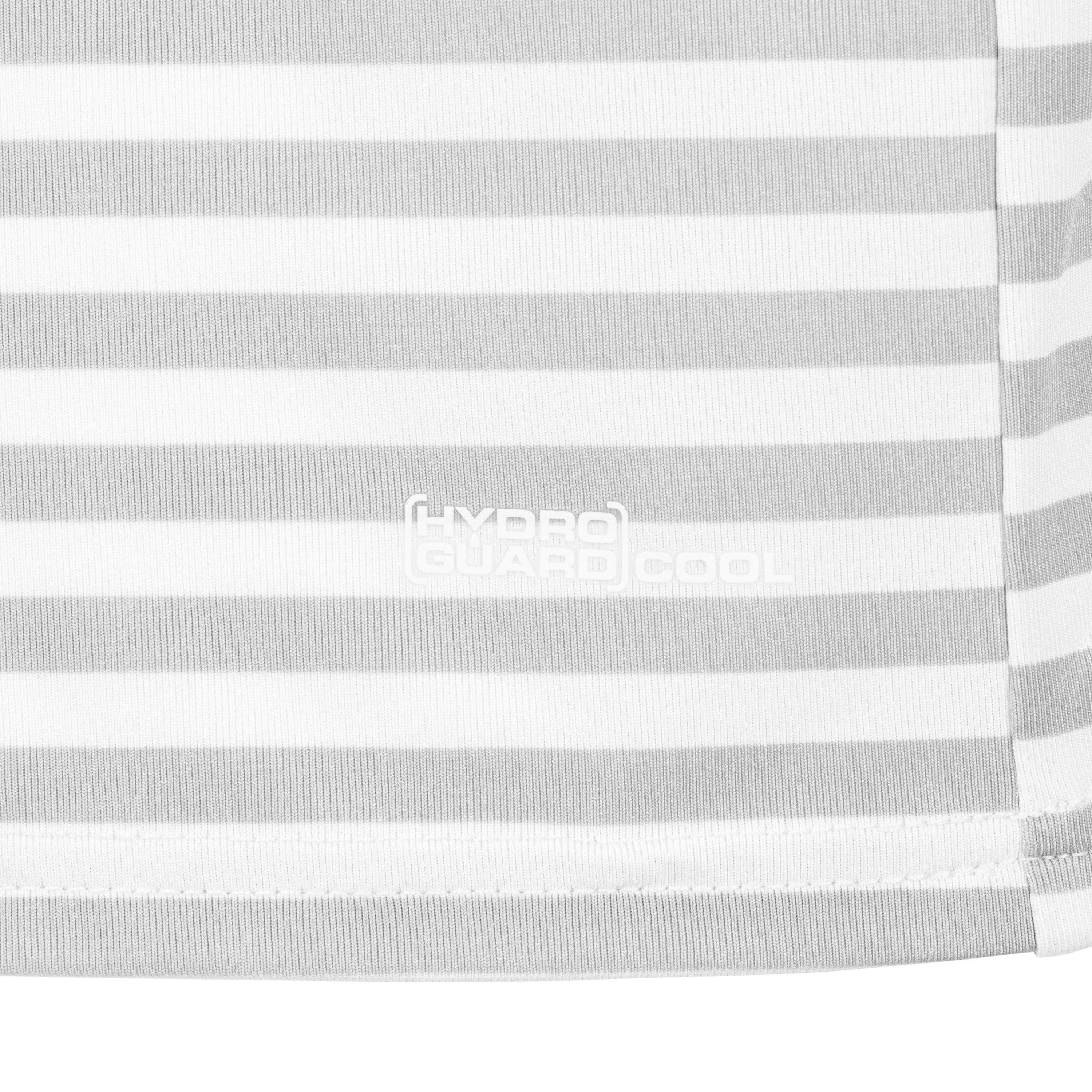 White - Slazenger - Stripe Polo Shirt Mens - 8