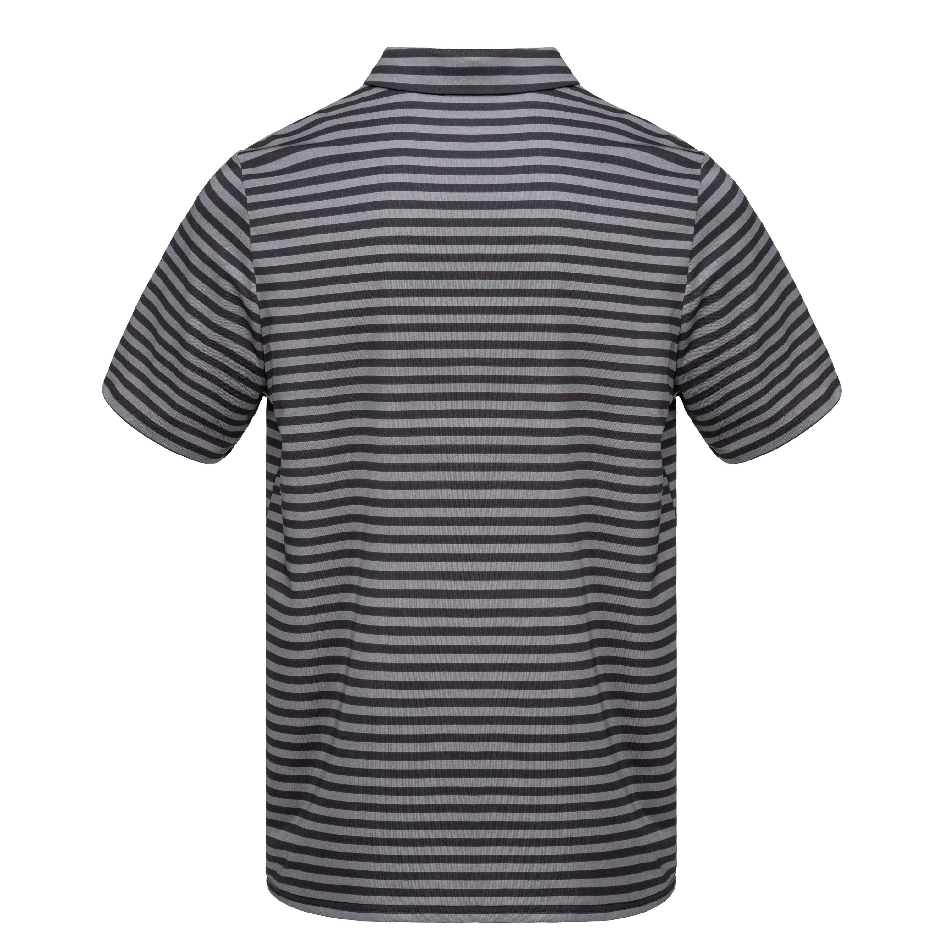 Schwarz - Slazenger - Stripe Polo Shirt Mens - 2