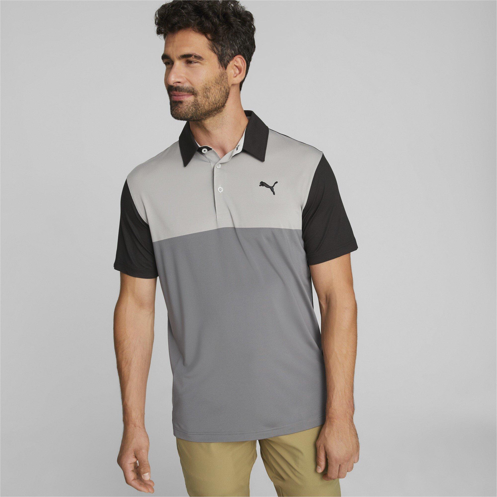 Quietshade - Puma - Cloudspun Colourblock Short-Sleeve Performance Polo - 2