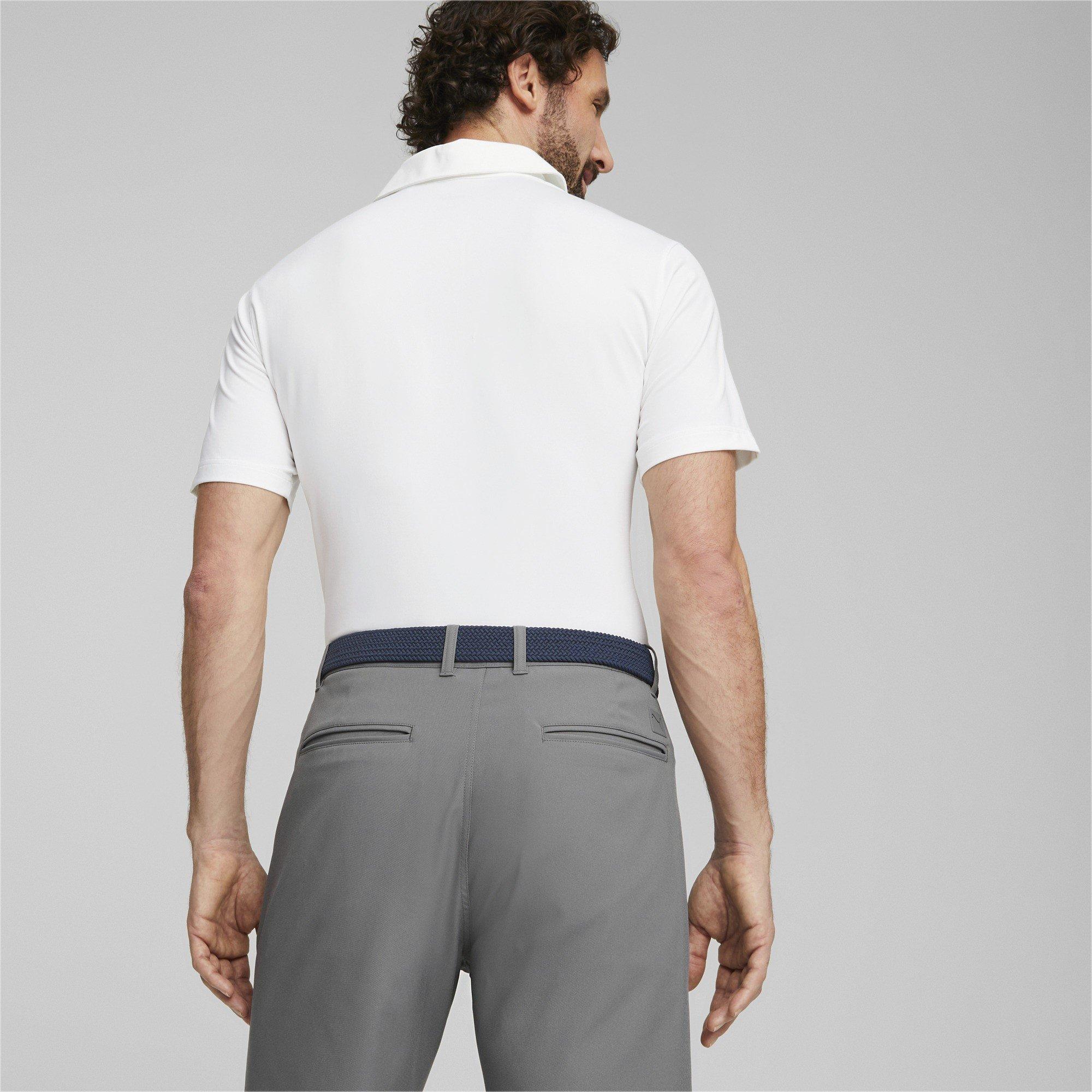 Wit-Navy - Puma - Grind Short-Sleeve Performance Polo - 4