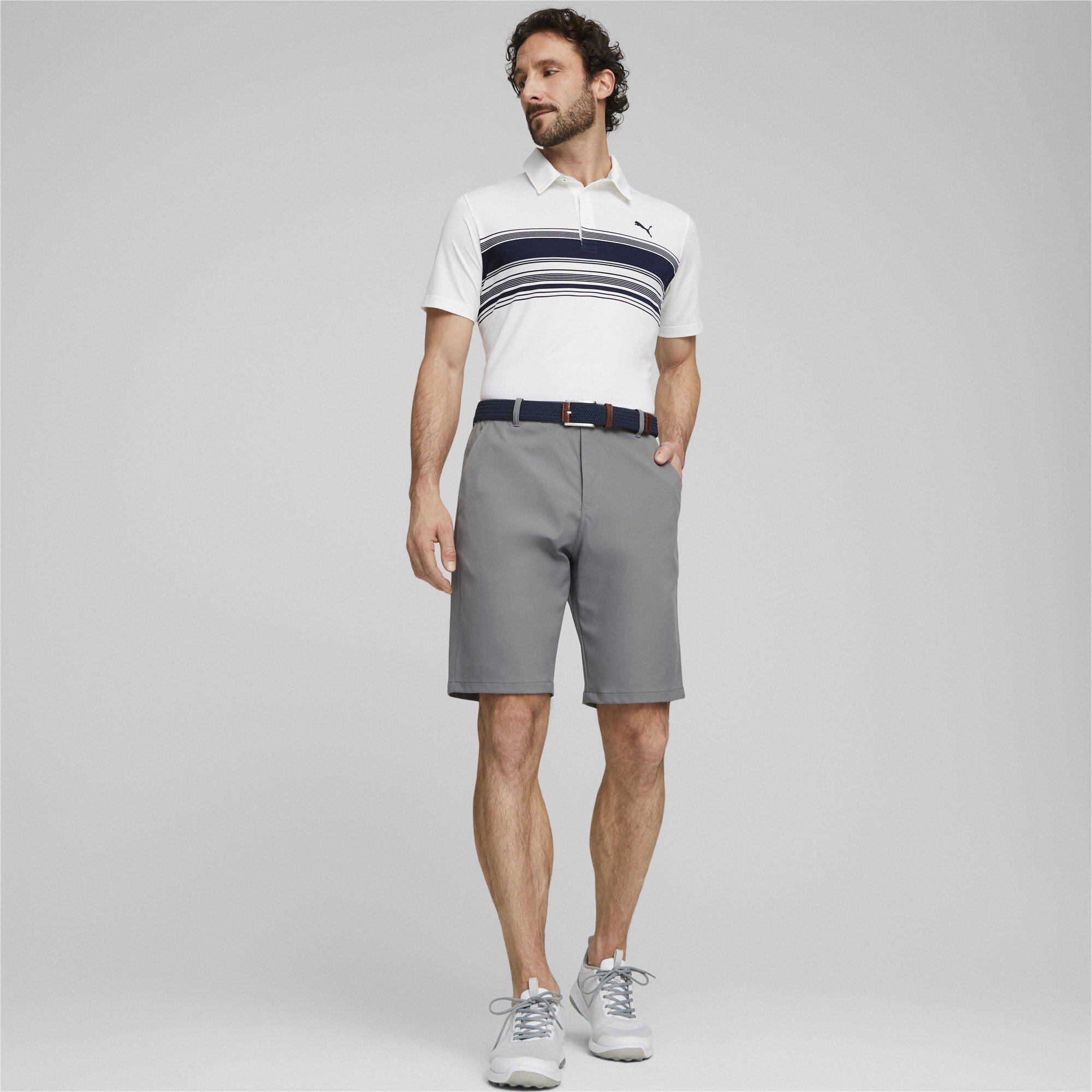 Wit-Navy - Puma - Grind Short-Sleeve Performance Polo - 5