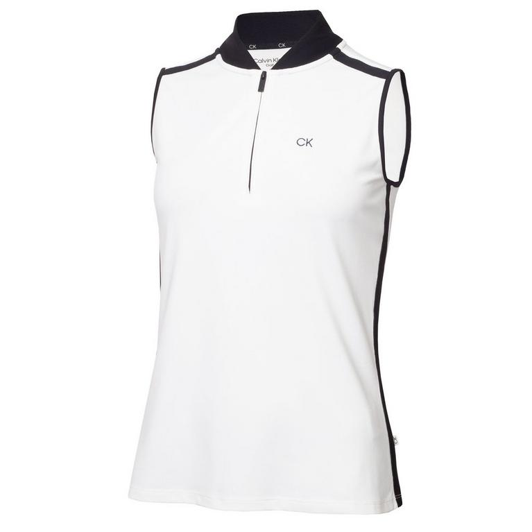 Blanc/Marine - Calvin Klein Golf - Polo Pony cotton sweatshirt - 1