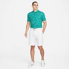 Geode Teal/Blanco - Nike - Dri-FIT ADV Tiger Woods Men's Contour Print Golf Polo - 7