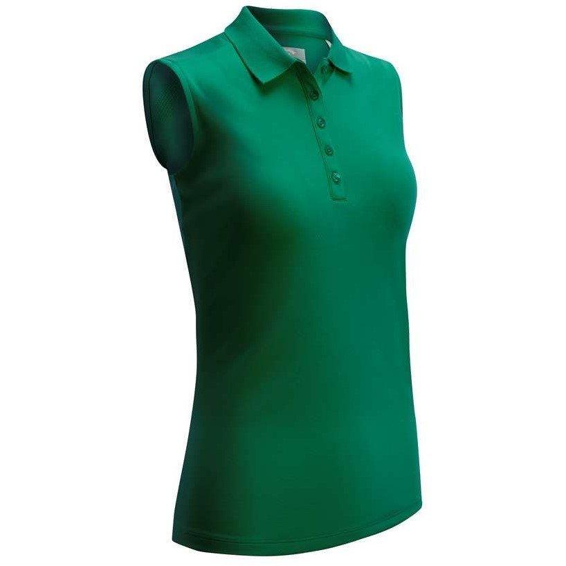 Callaway Women's Swing Tech Short-Sleeve Performance Polo Shirt - Golf Green - 18 (2XL)