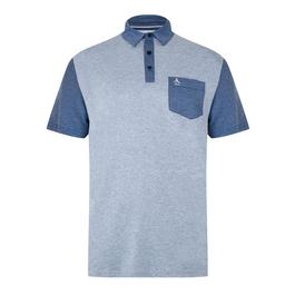 Original Penguin Golf Colour Block T Shirt