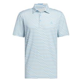 adidas Mesh Print Polo Shirt Mens