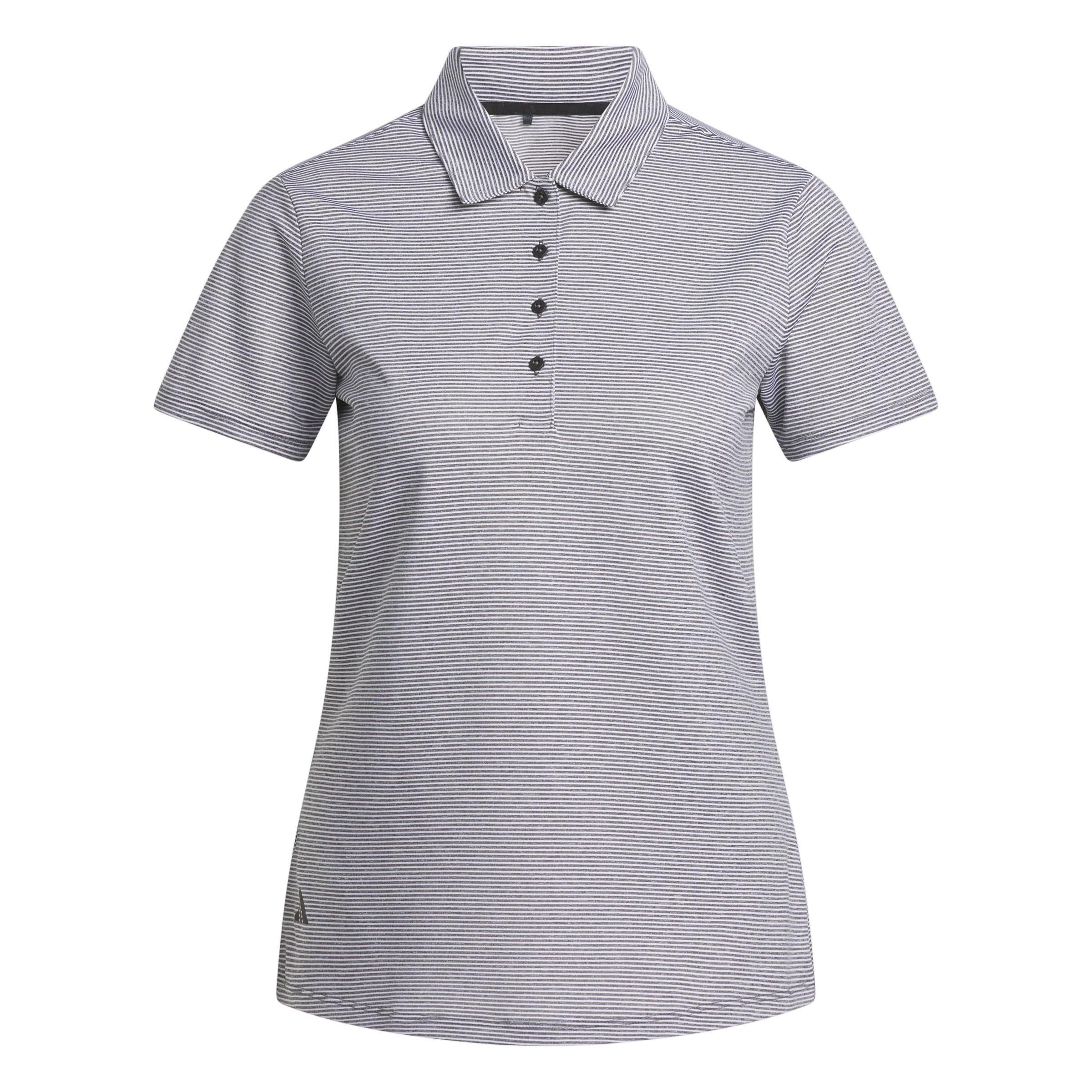 Adidas Women's Ottoman Short Sleeve Polo Shirt - Black - 16 (XL)