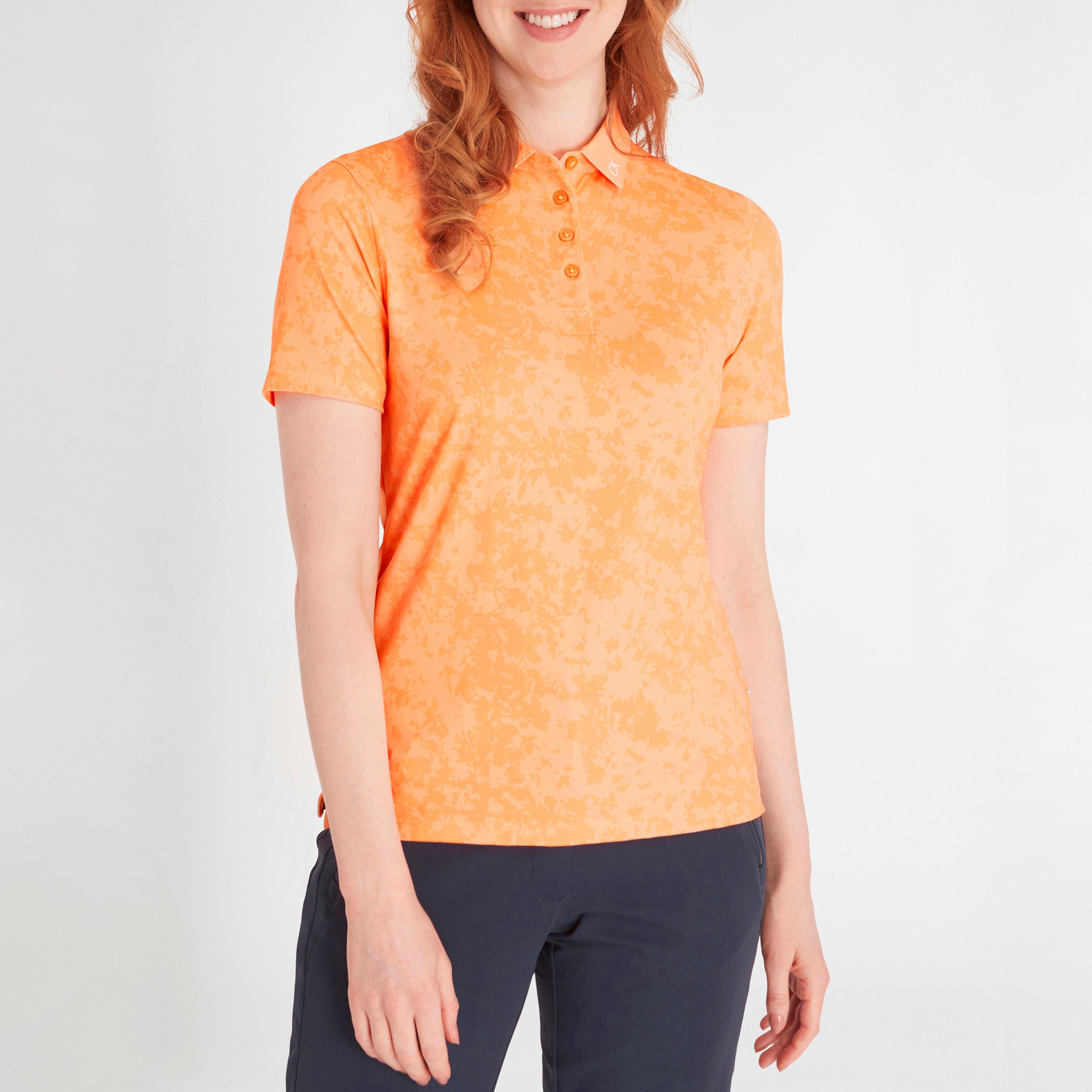 Peach Cobbler - Calvin Klein Golf - Short-Sleeve Performance Polo Shirt - 2