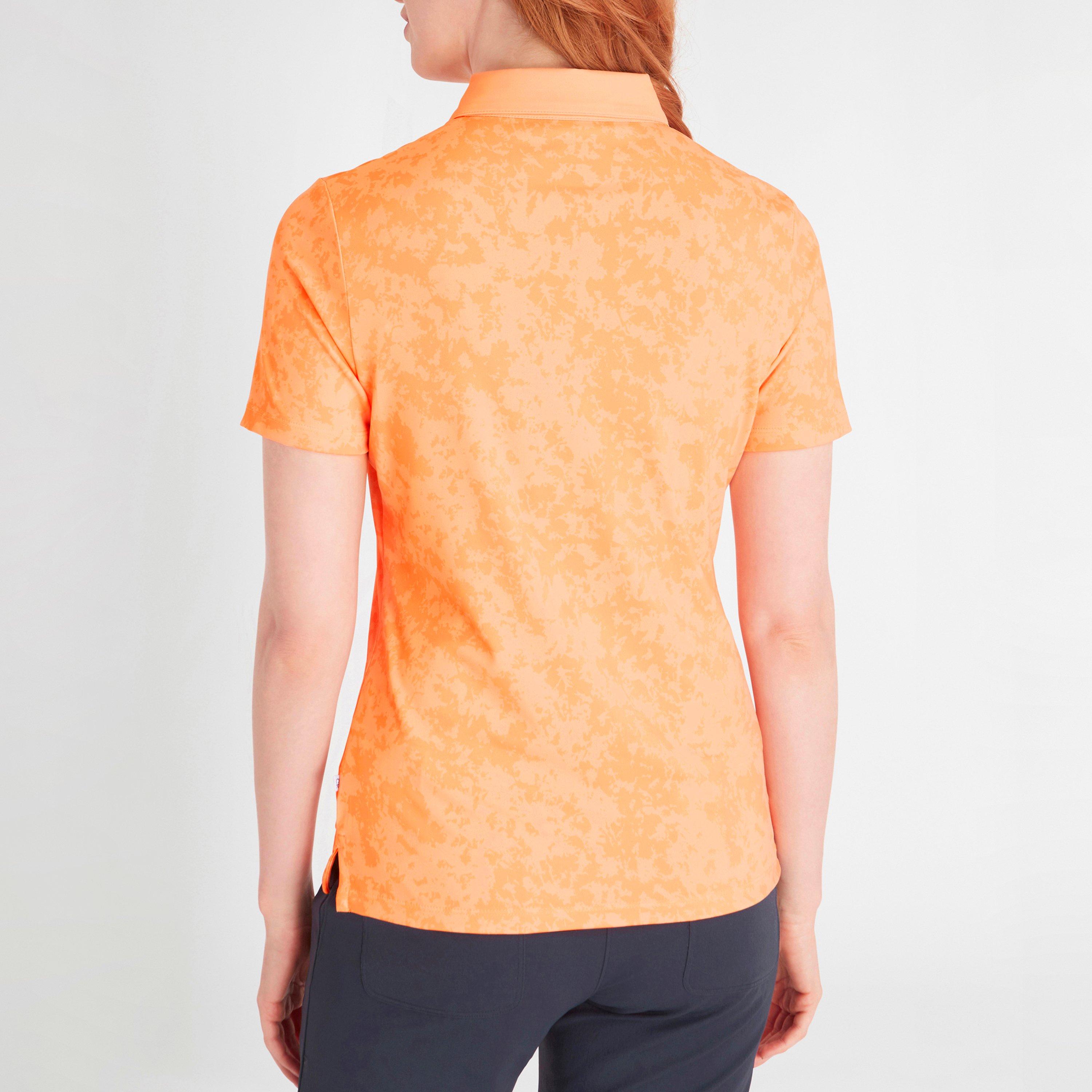 Peach Cobbler - Calvin Klein Golf - Short-Sleeve Performance Polo Shirt - 3