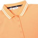 Peach Cobbler - company logo embroidered polo top item - short-sleeve slim-fit polo shirt - 7
