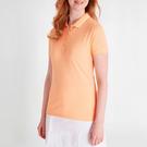 Peach Cobbler - company logo embroidered polo top item - short-sleeve slim-fit polo shirt - 2