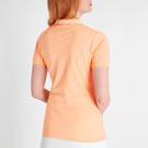 Peach Cobbler - company logo embroidered polo top item - short-sleeve slim-fit polo shirt - 3