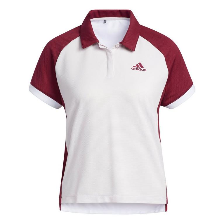 Rose - adidas - BLK Boys Cricket polo argento Shirt - 1