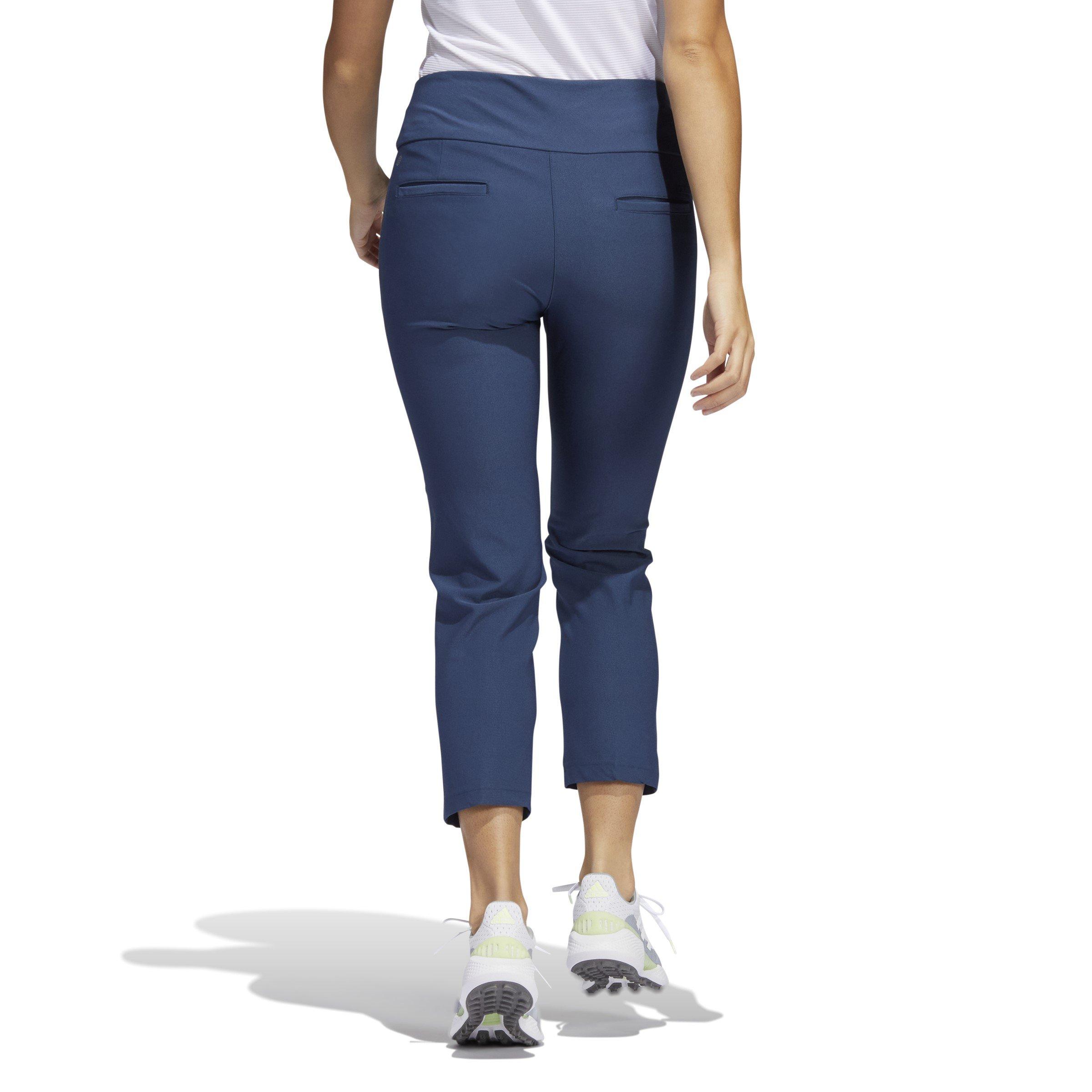 Navy - adidas - Pull on Ankle Pants Womens - 3