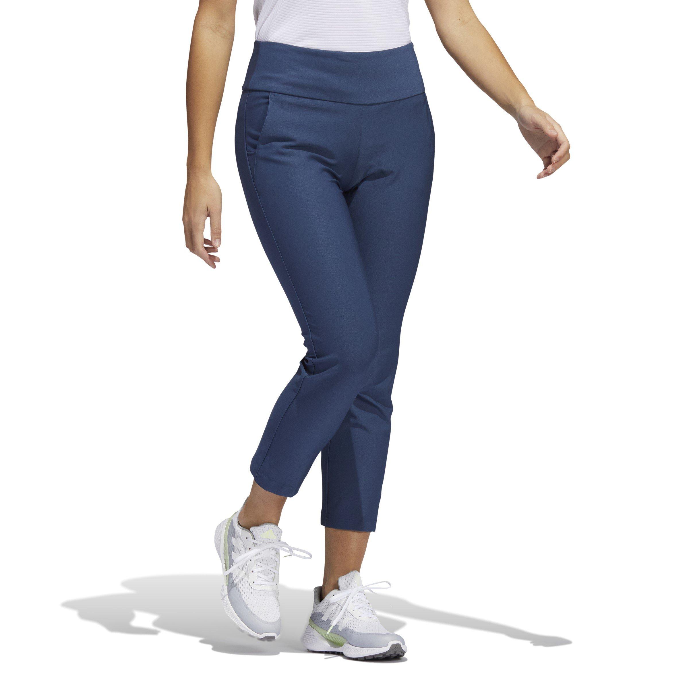 Navy - adidas - Pull on Ankle Pants Womens - 4