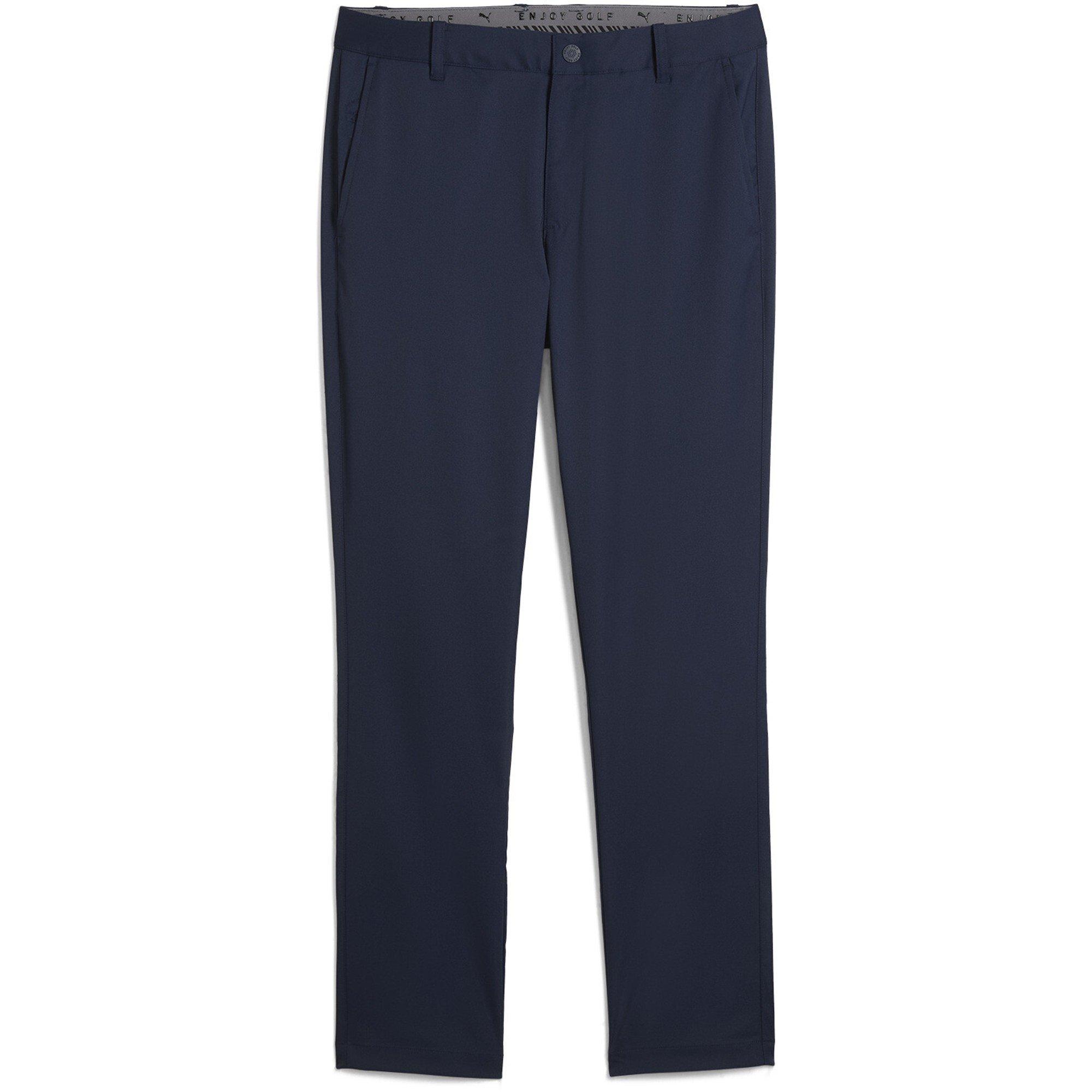 Puma Men's Dealer Tailored Pant Golf Trouser - Navy Blazer - 34W L