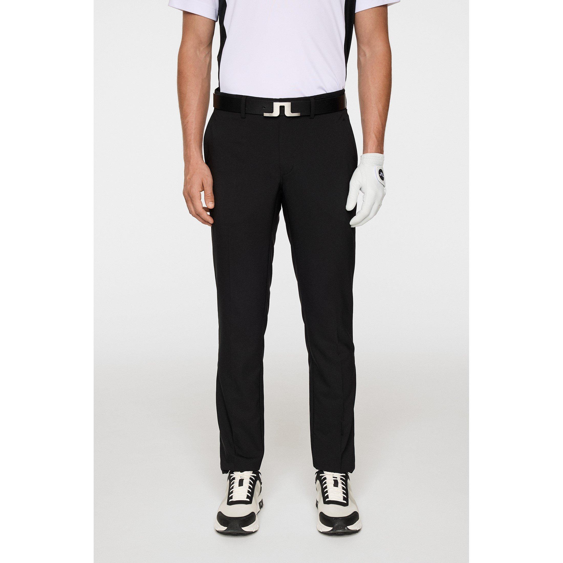 Black - J Lindeberg Golf - Men's Elof Trousers - 2