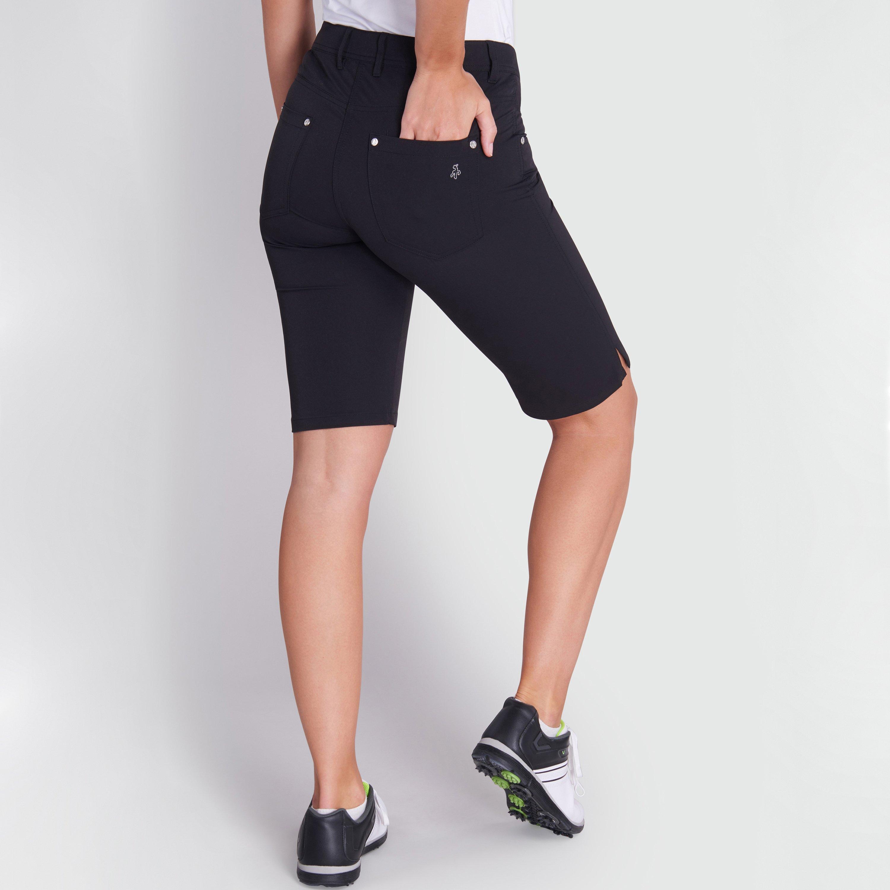 Black - Calvin Klein Golf - Bermuda Golf Trousers - 3