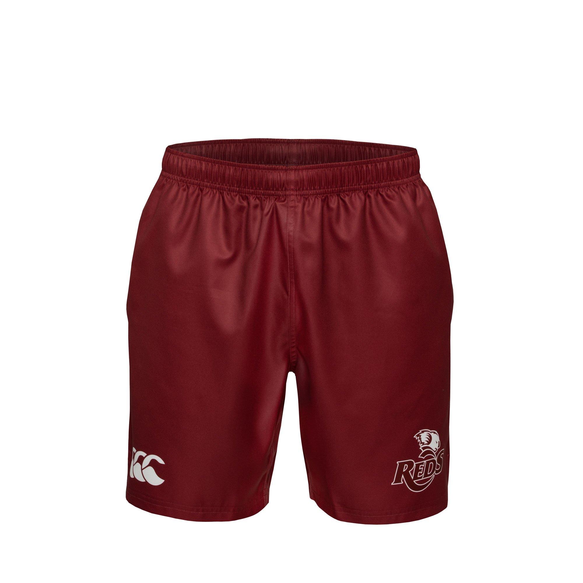 Canterbury Men's Queensland Reds Gym Shorts 2025 Adults - Navy - S