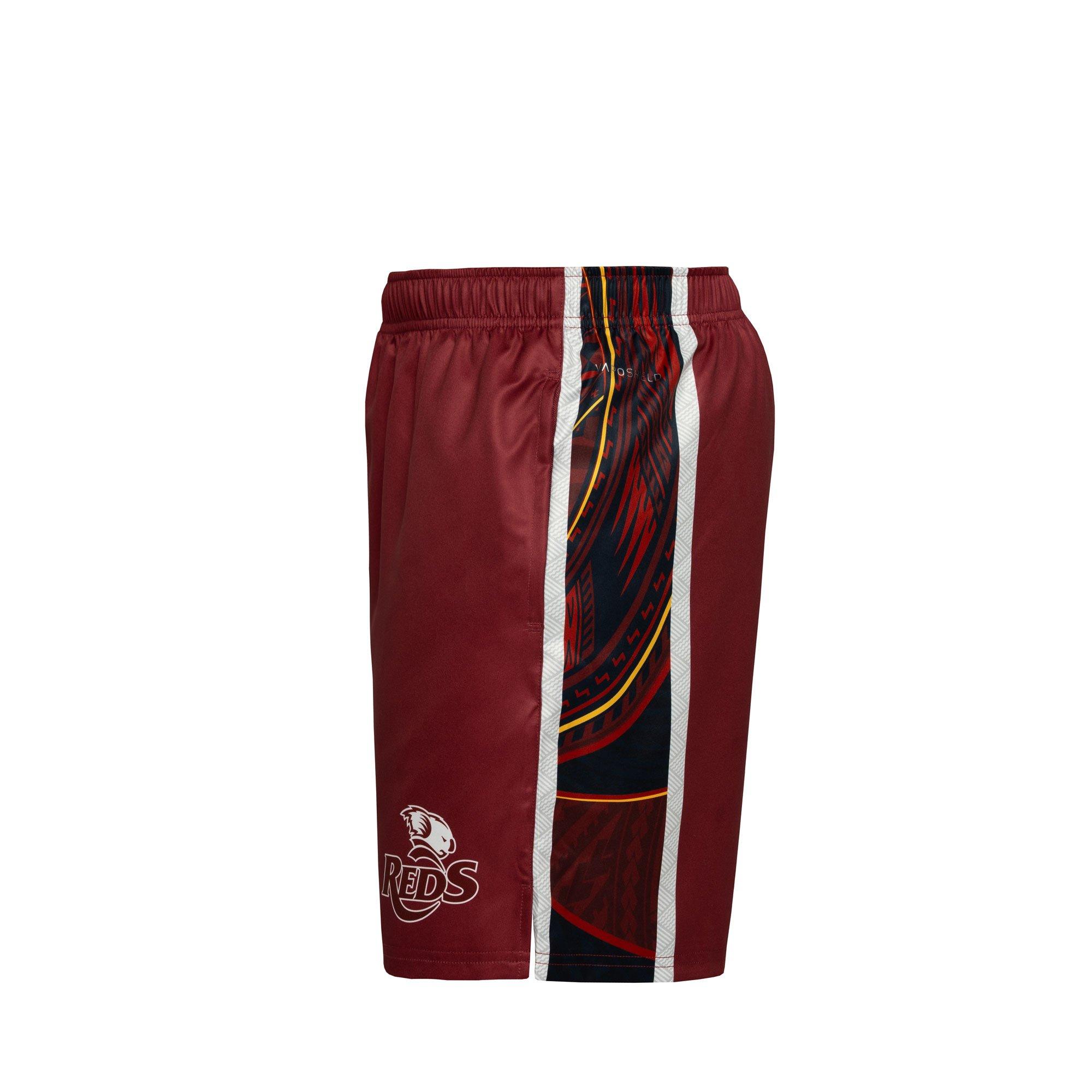 Marineblau - Canterbury - Queensland Reds Gym Shorts 2025 Adults - 3