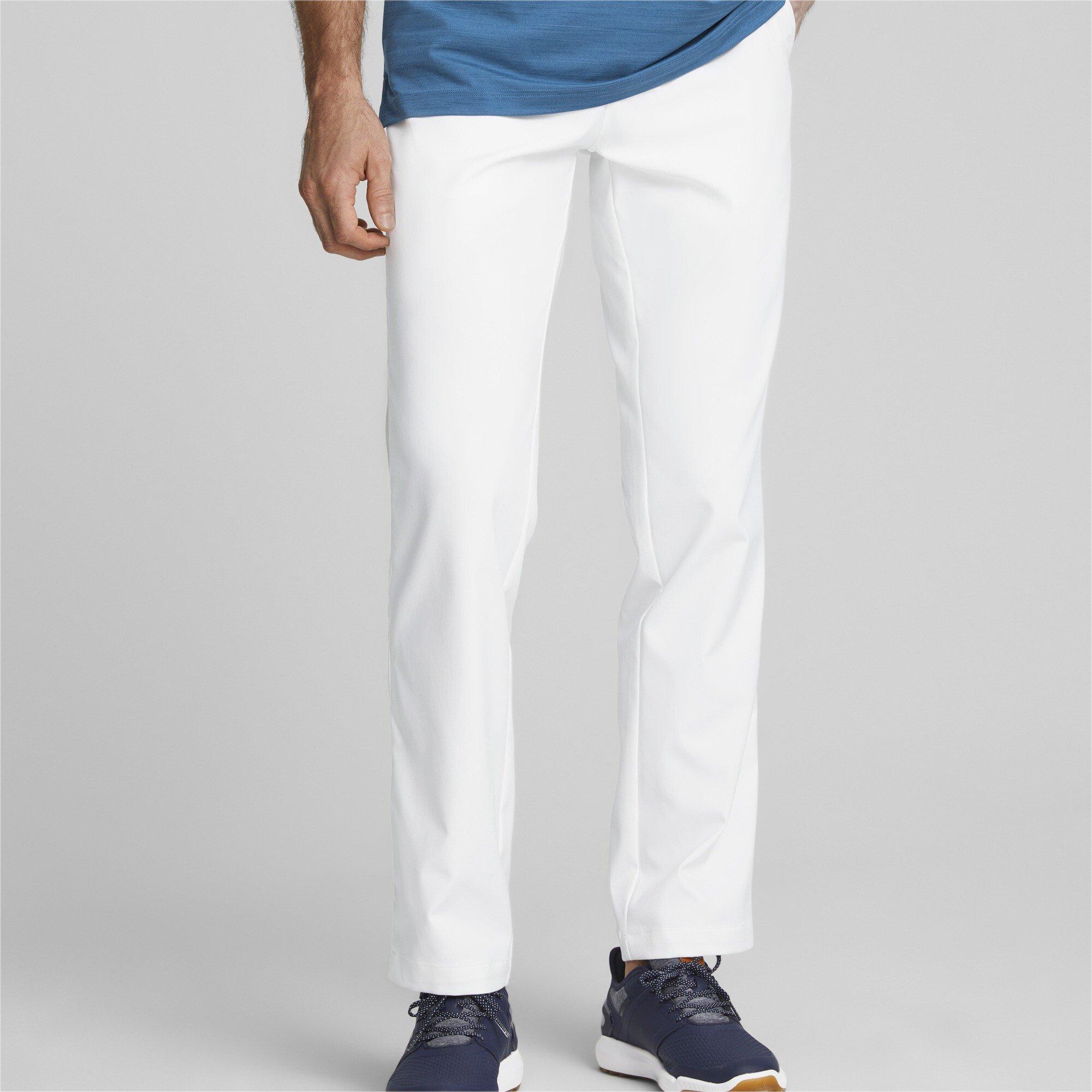 White - Puma - Dealer Pant Golf Trouser Mens - 3