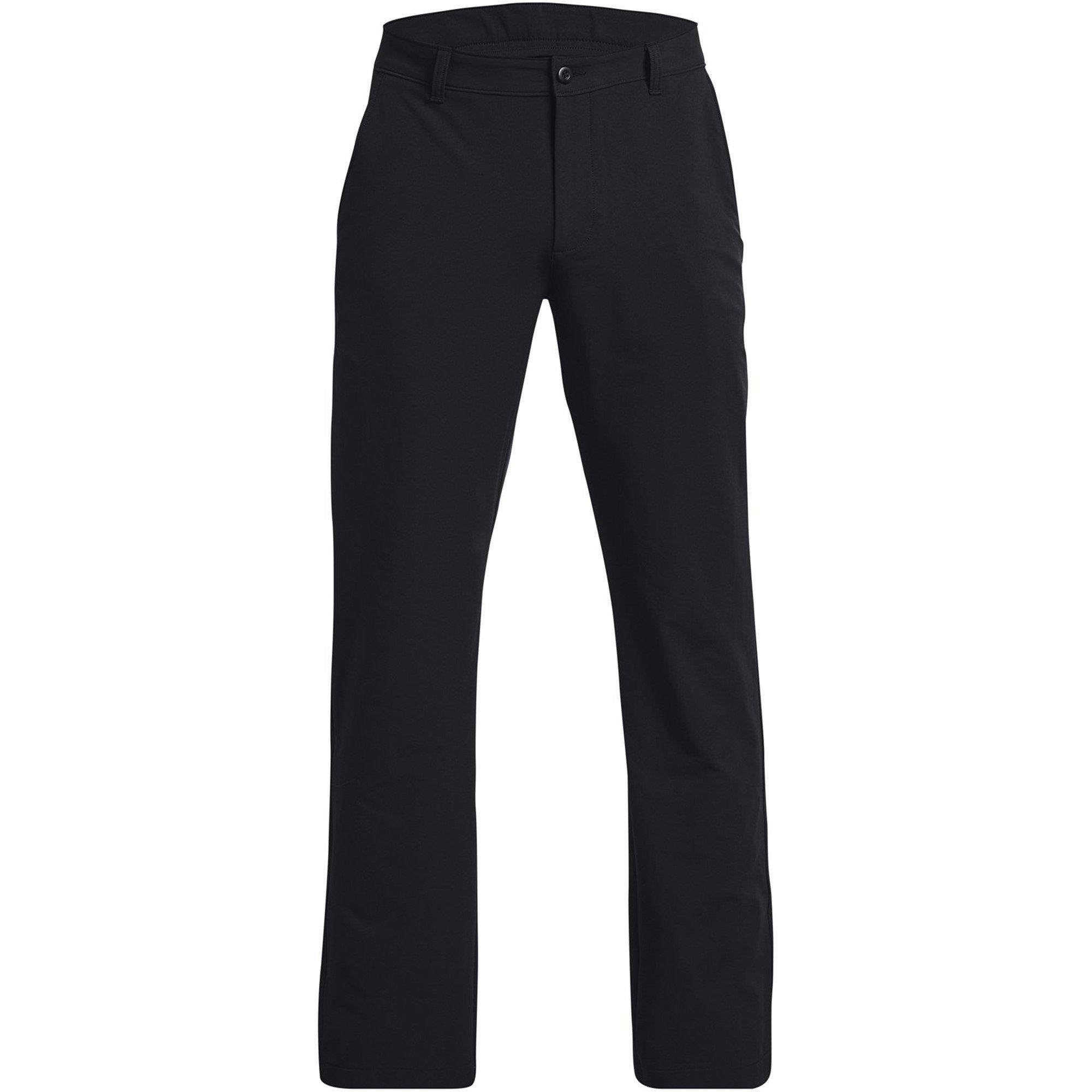 Black - Under Armour - Matchplay Tapered Pants Men's - 1