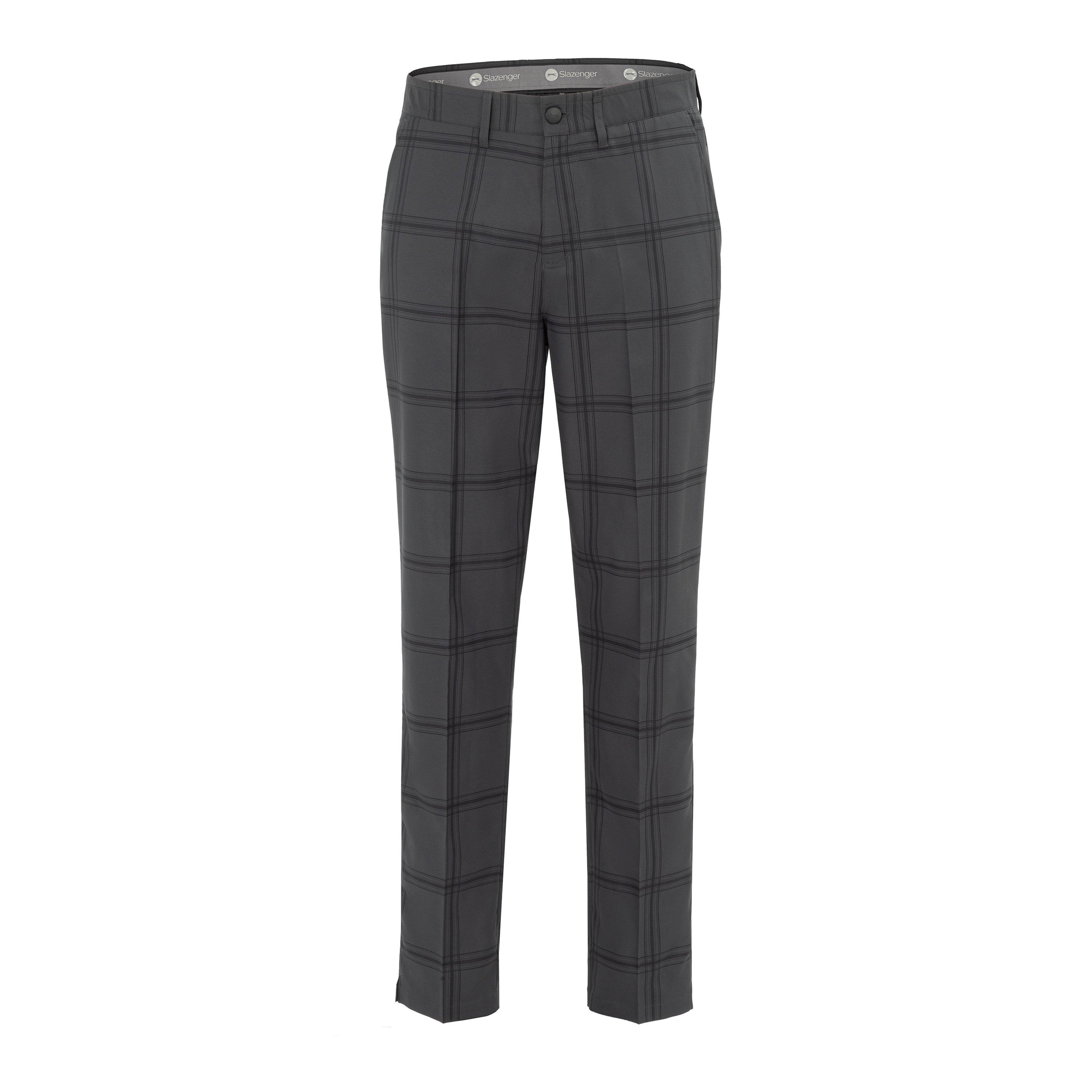 Houtskool - Slazenger - Check Golf Trousers Mens - 1