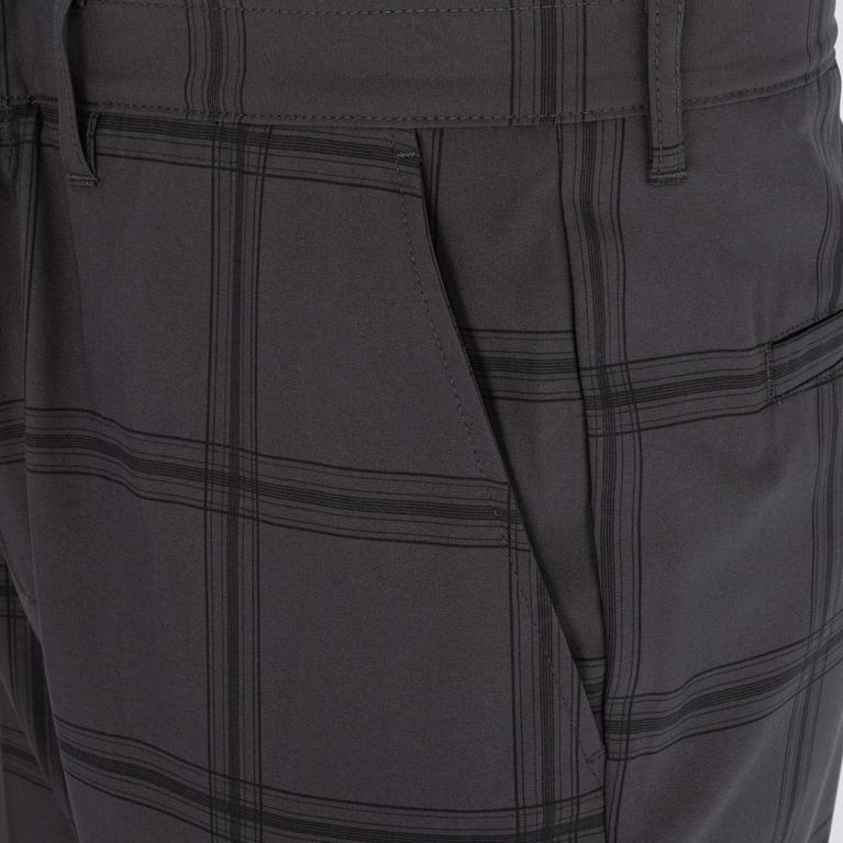 Side Stripe Logo Shorts - Slazenger - Check Golf Trousers Mens - 7